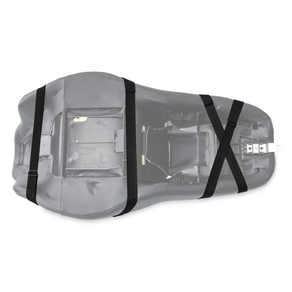 Tourtecs Sitzbank Set Motorrad Gel Sitzkissen Komfort # L + S schwarz SG2