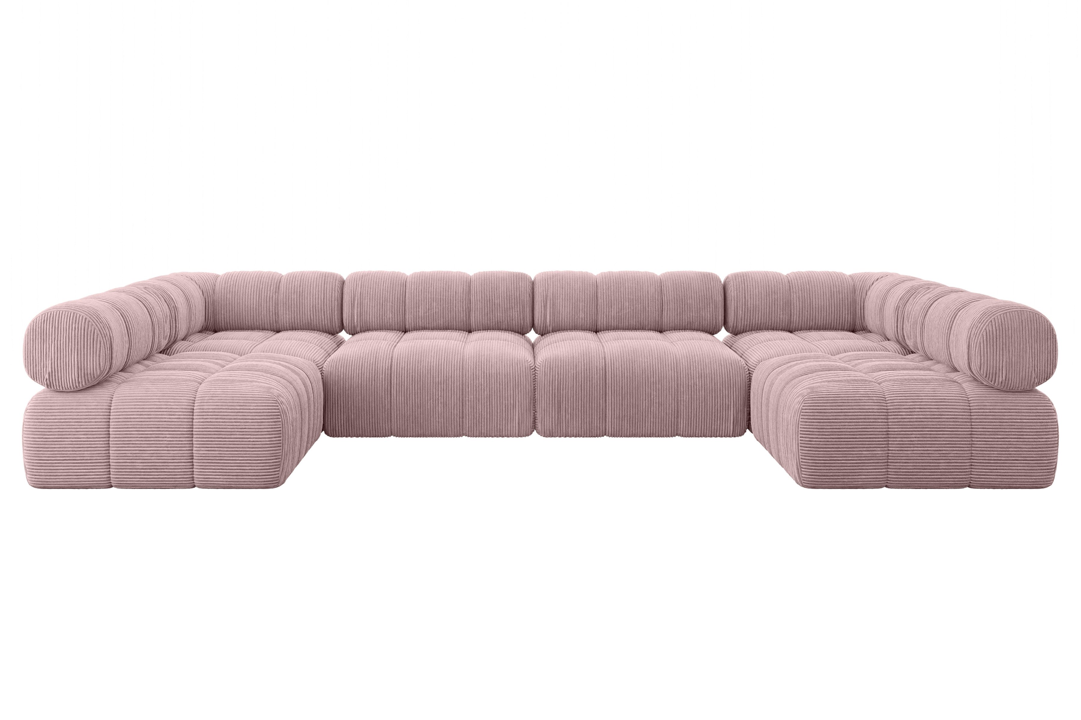 ALTDECOR Wohnlandschaft Garvo-U2, Corner Sofa U-Form günstig online kaufen