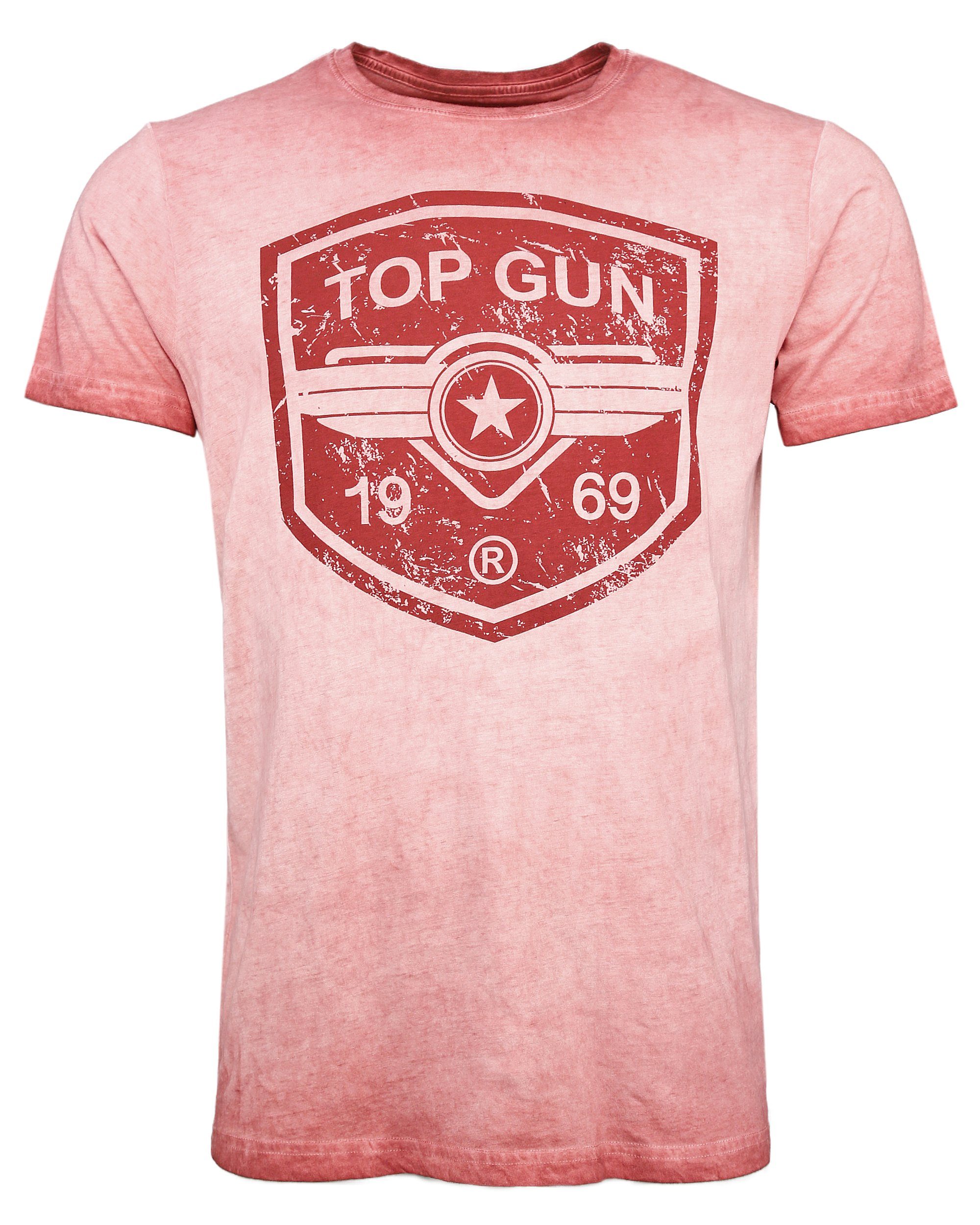 TOP GUN T-Shirt Powerful TG20191043 red