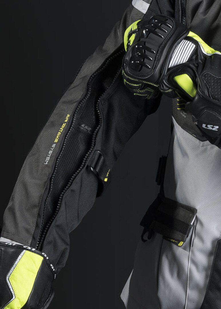 LS2 Motorradjacke Norway wasserdichte Motorrad Textiljacke herausnehmbares Innenfutter,herausnehmbare Membrane,wasserdicht