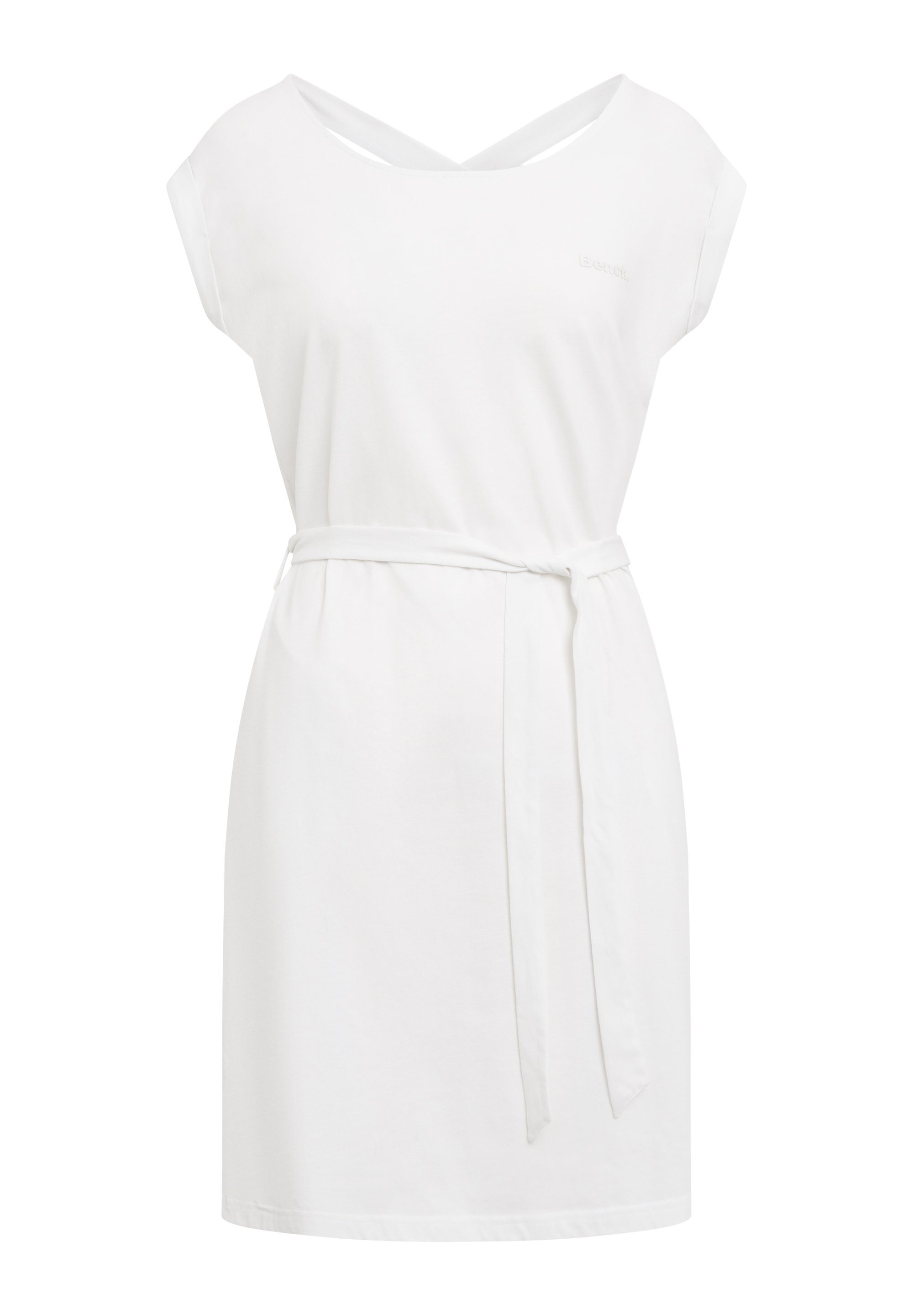 Bench. Jerseykleid Kleid off_white