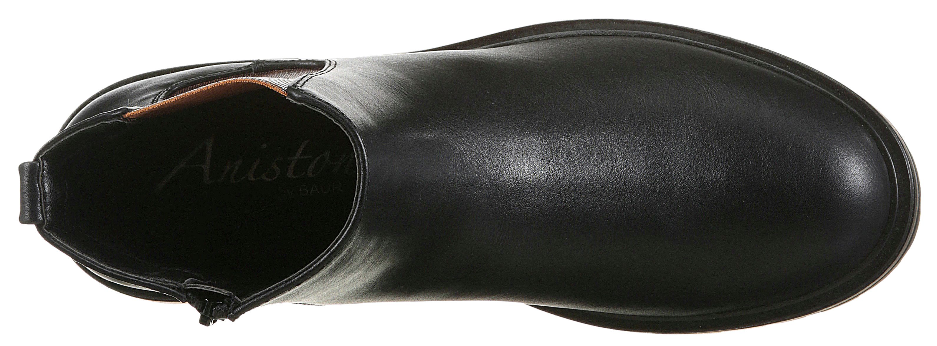 Aniston SHOES Chelseaboots, Stiefelette, Blockabsatz, mit Animal-Print - NE günstig online kaufen