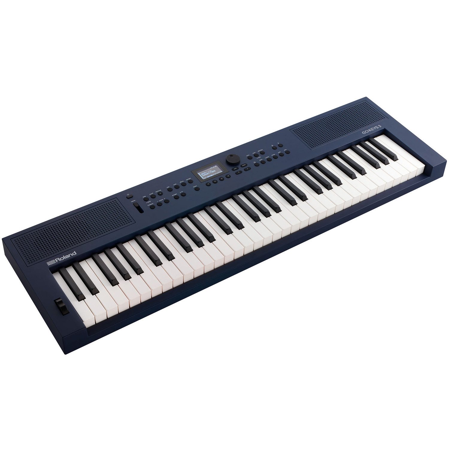 Roland Entertainer-Keyboard GO:Keys 3 (Midnight Blue, Music Creation Keyboard)