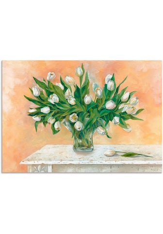 Artland Paveikslas »Weiße Tulpen II« Blumen (1...
