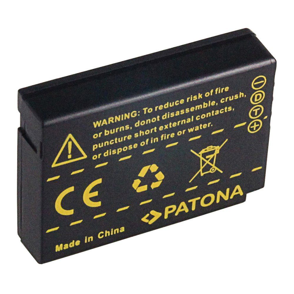 Patona 2x Akku für Panasonic DMW-BCG10 Kamera-Akku Ersatzakku 860 mAh (3,6 V, 2 St), DMW-BCG10E Lumix TZ18 TZ22 TZ25 TZ31 ZX1 ZX3 DMC-TZ6