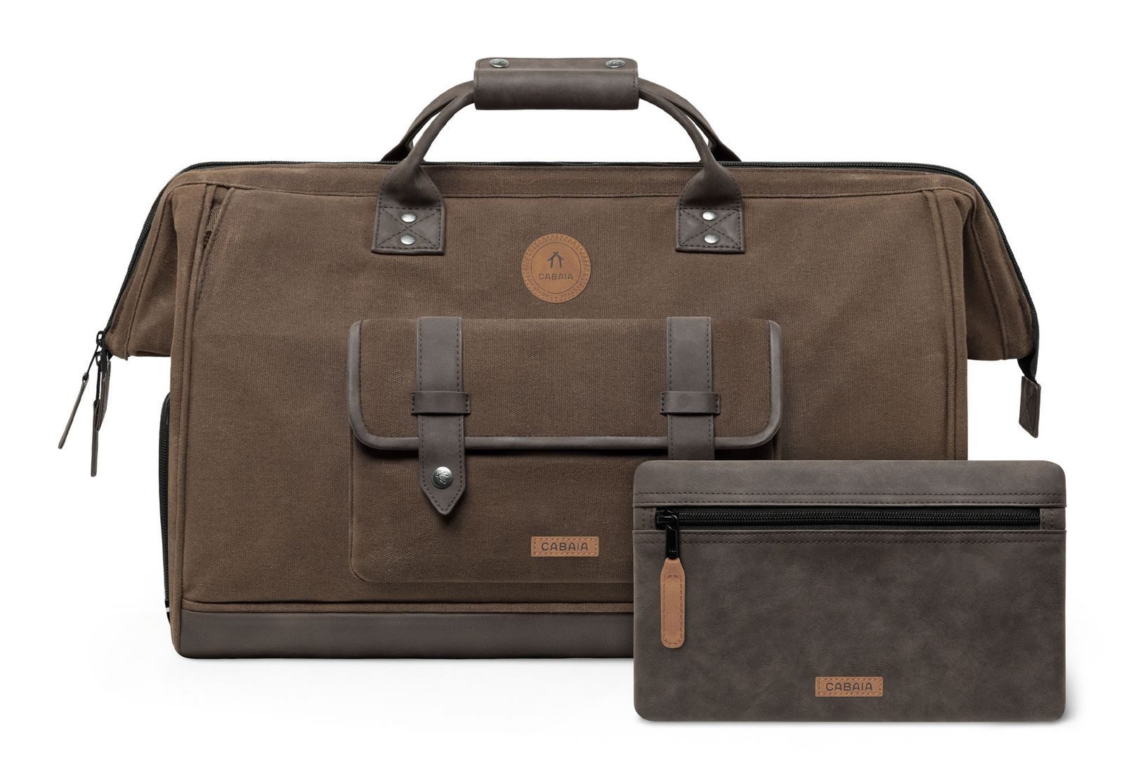 CABAIA Reisetasche Waxed Cotton Duffle Bag (Set, 3-tlg)