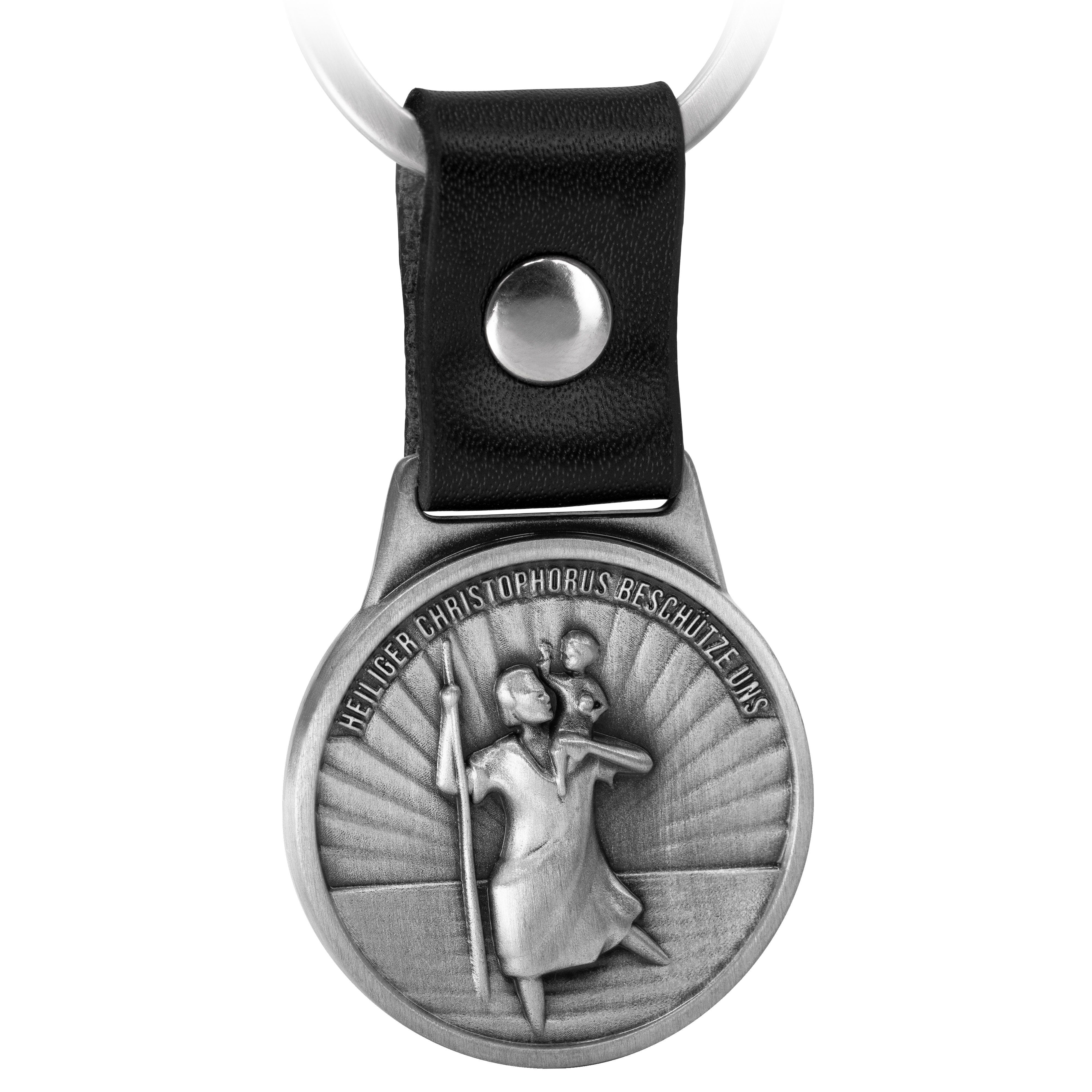 FABACH Schlüsselanhänger Christophorus am Lederband - günstig online kaufen