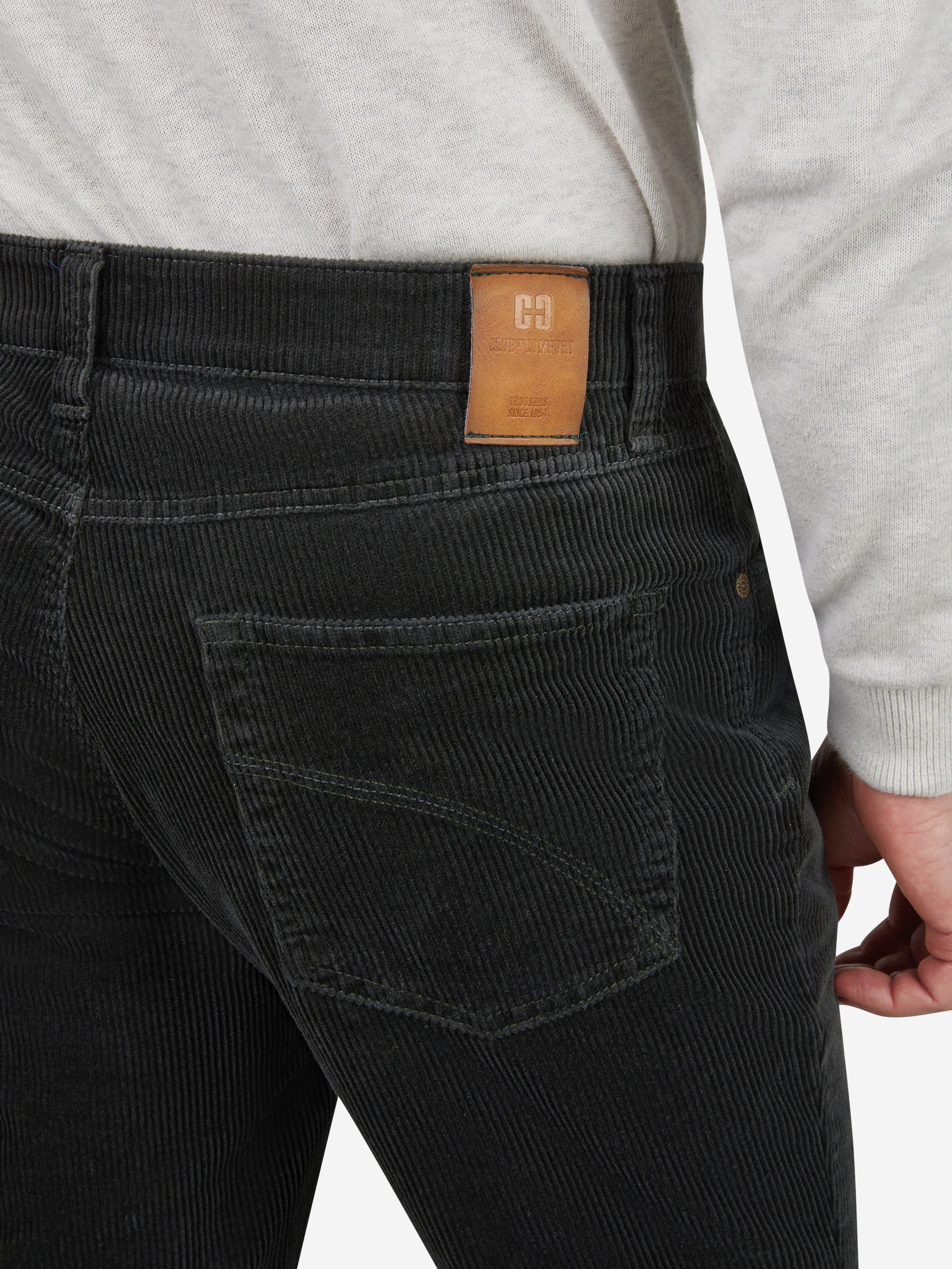 Club of Comfort Cordhose HENRY 8202_68_44/32 Herrenhose ["Die 6-Pocket basiert auf dem 5-Pocket-Model, hat aber eine