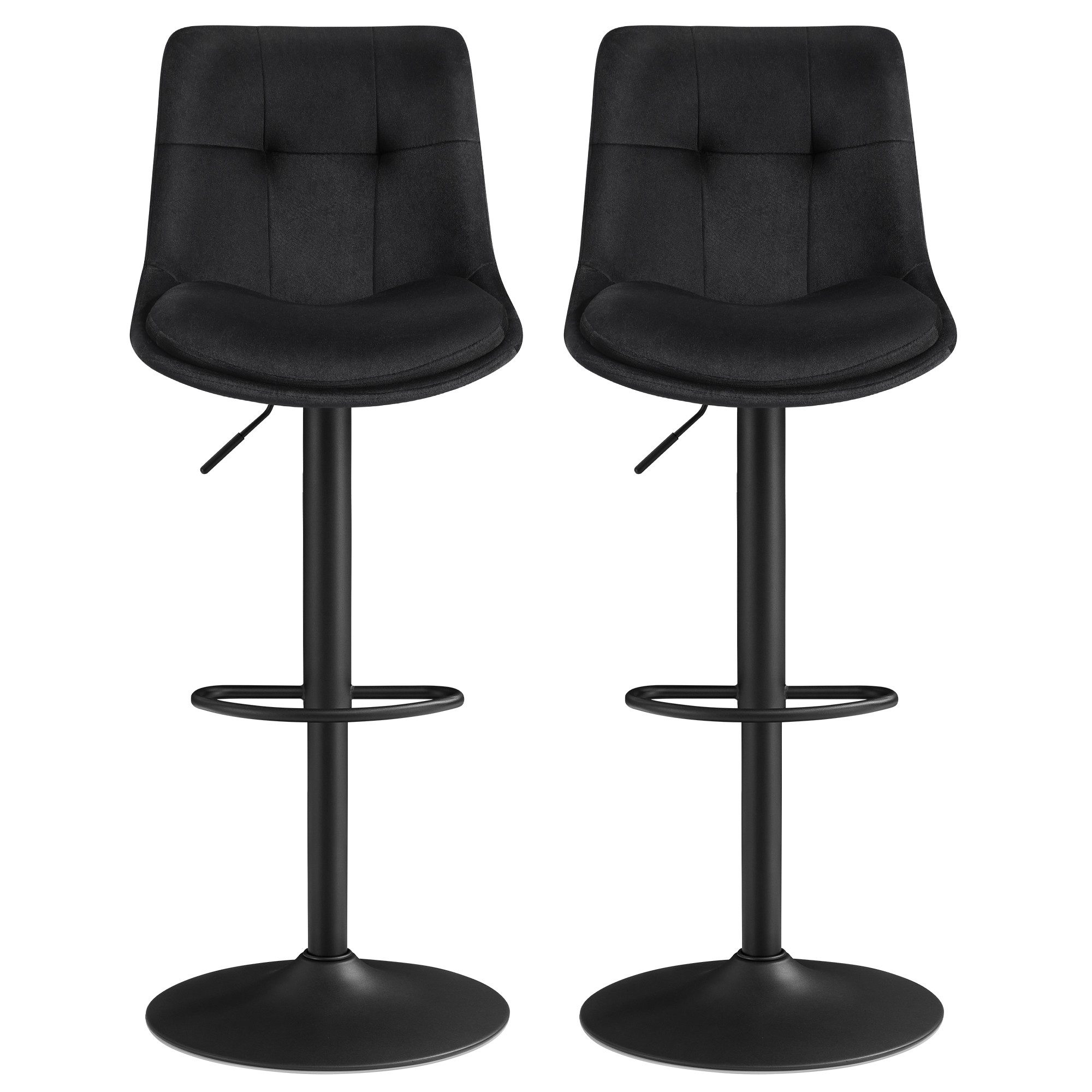 VASAGLE Barhocker Barstühle (Set, 2 St), 2 Barstühle, Barhocker höhenverste günstig online kaufen