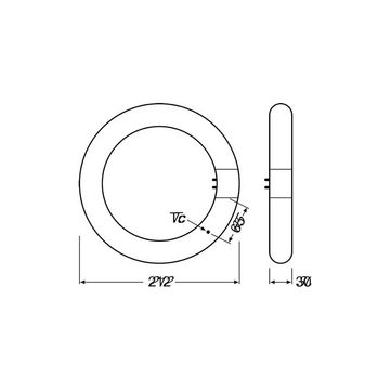 Osram Spezialleuchtmittel OSRAM LED 12w G10, G10q, Kaltweiß, Energieeffizient