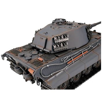 Torro RC-Panzer 1/16 RC Königstiger grau BB Rauch