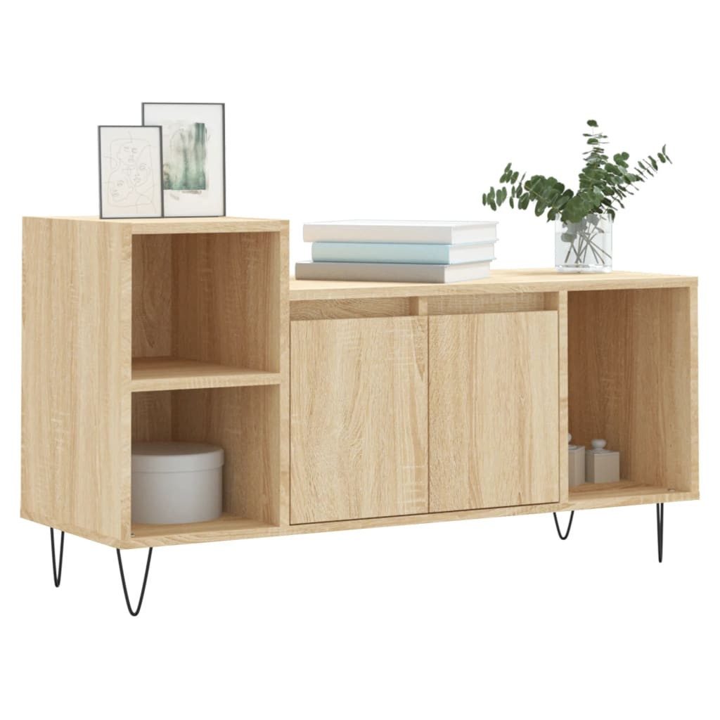 vidaXL TV-Schrank TV-Schrank Sonoma-Eiche 100x35x55 cm günstig online kaufen