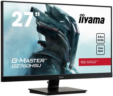 Iiyama G2760HSU-B3 Gaming-LED-Monitor (68,6 cm/27 ", 1920 x 1080 px, Full HD, 0,5 ms Reaktionszeit, 165 Hz, TN LED)
