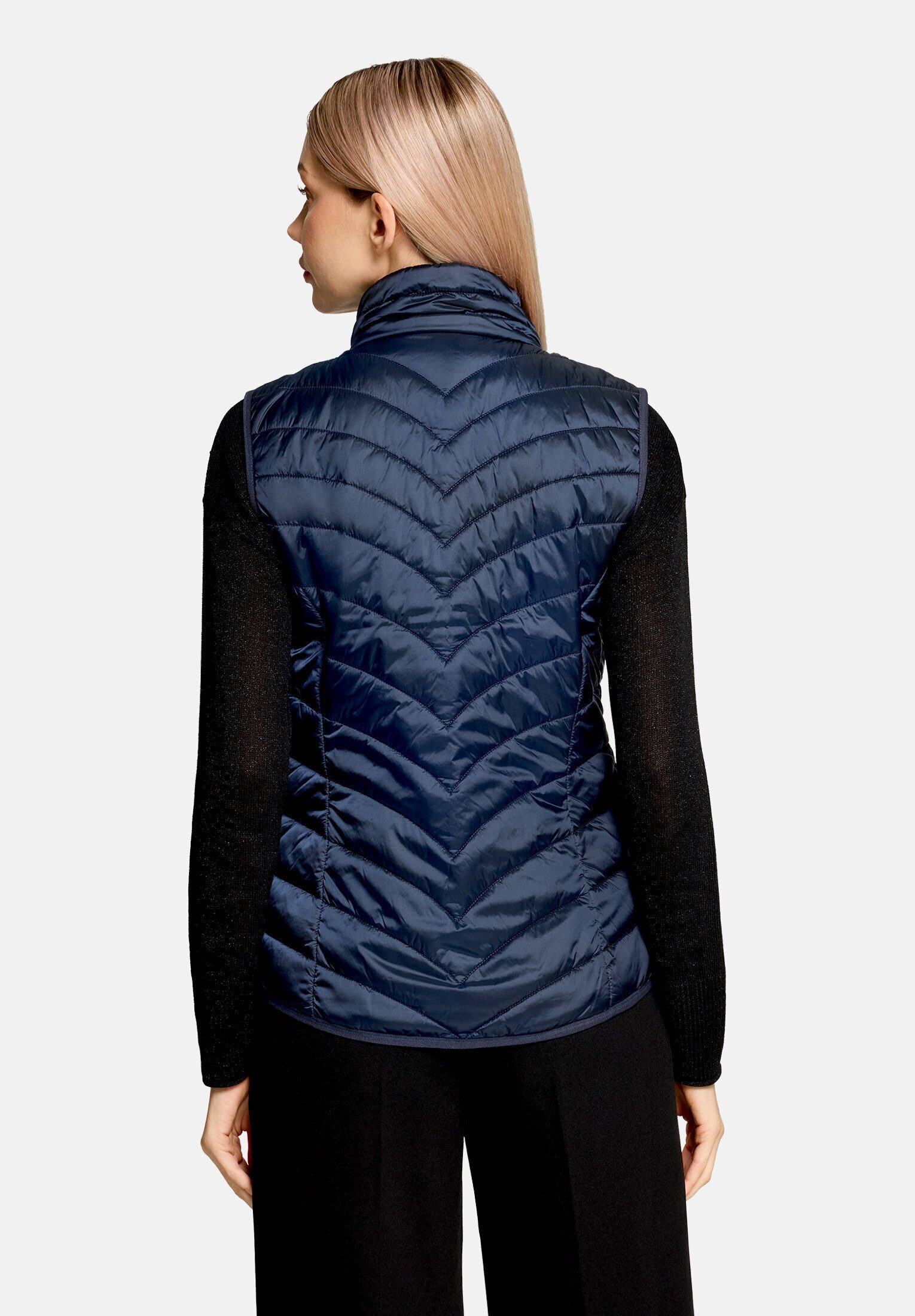 Betty Barclay Strickweste Damen mit Stehkragen