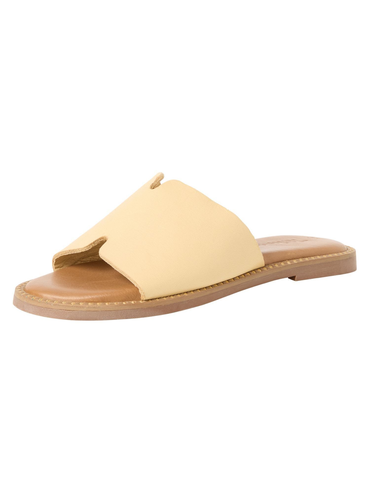 Tamaris TOUCH-IT aus Leder kein Absatz 1-27135-42 Pantolette TOUCH-IT