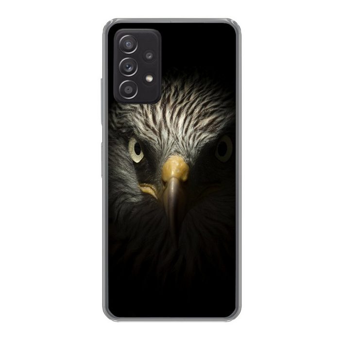 MuchoWow Handyhülle Vogel - Adler - Raubvögel - Auge - Schnabel - Licht Handyhülle Telefonhülle Samsung Galaxy A33