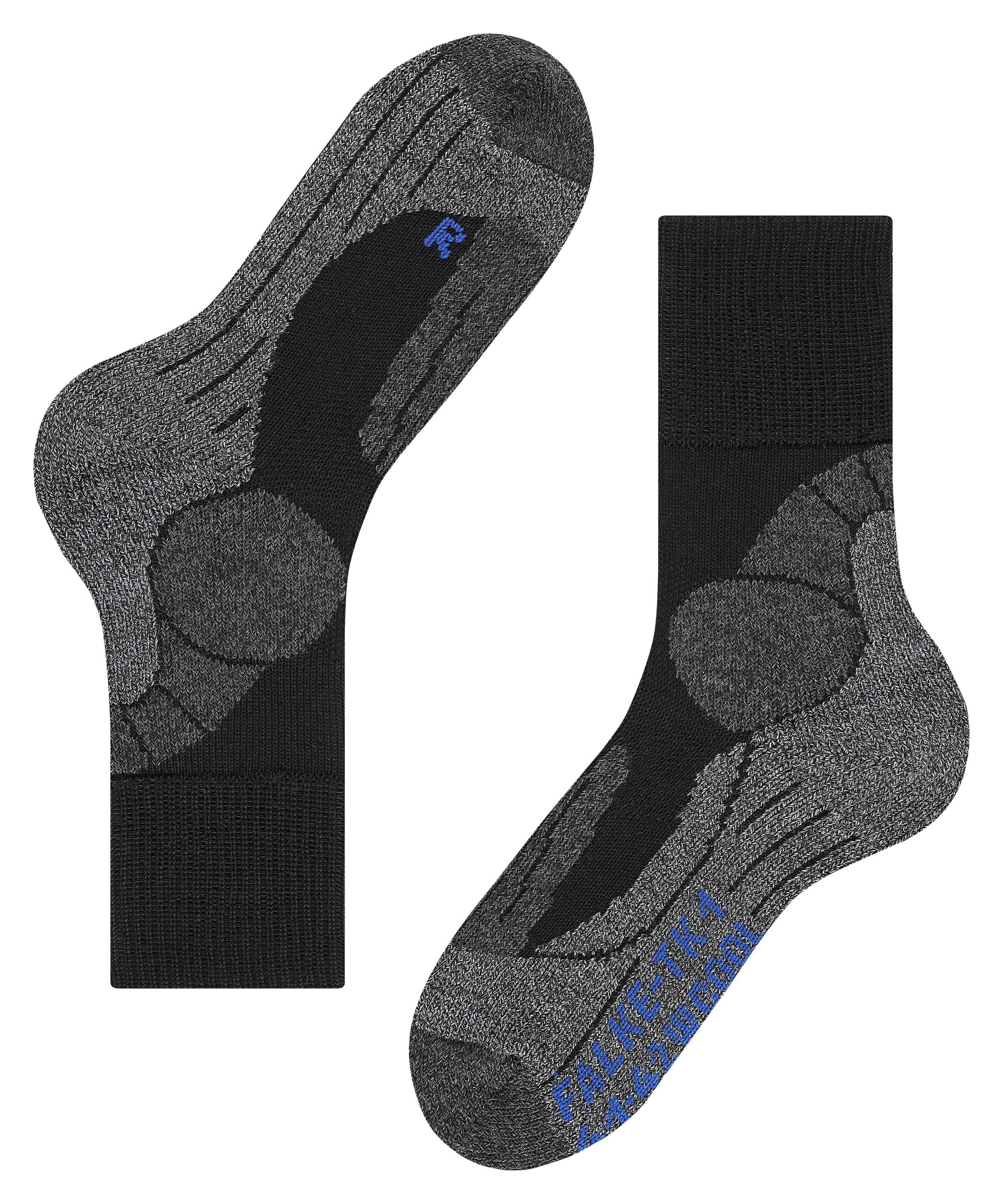 FALKE Wandersocken TK1 Adventure Cool Socken (1-Paar) Hoher Schutz für bergiges Gelände