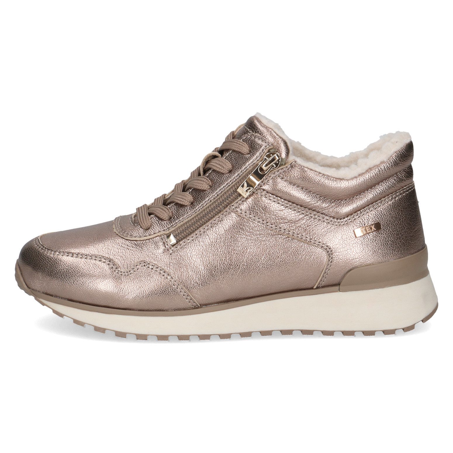 Caprice Keilsneaker, Winterboots, Schnürschuh, High-Top-Sneaker, in bequemer Weite