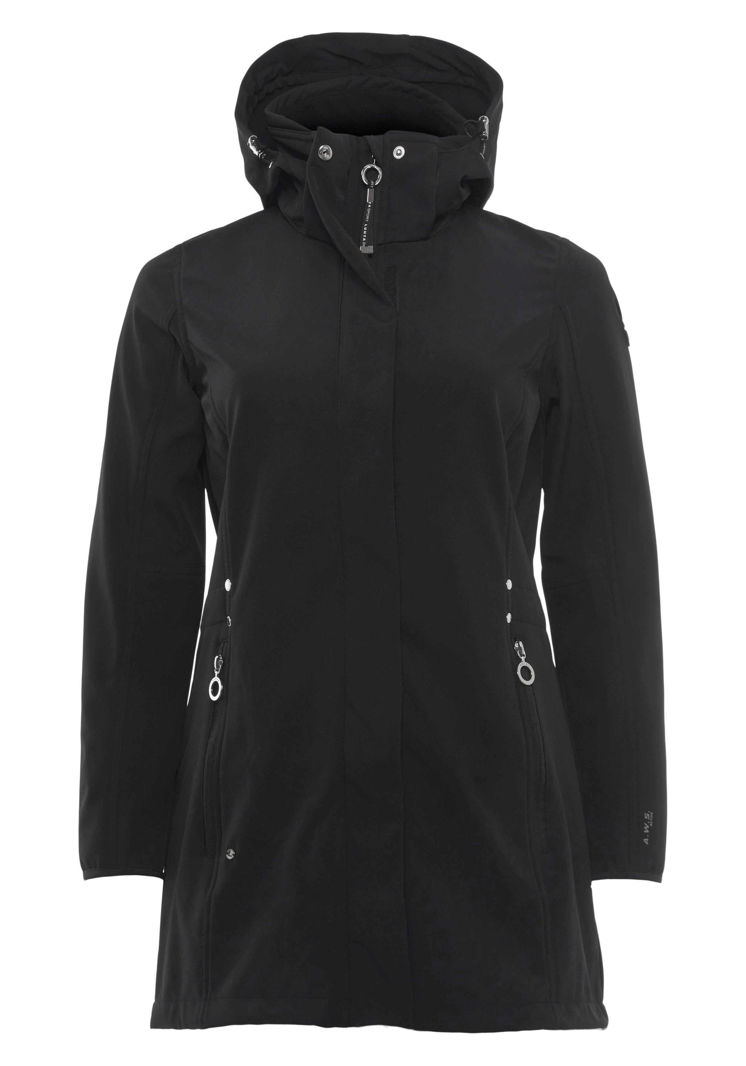 schwarz Luhta GUNDBY Softshelljacke