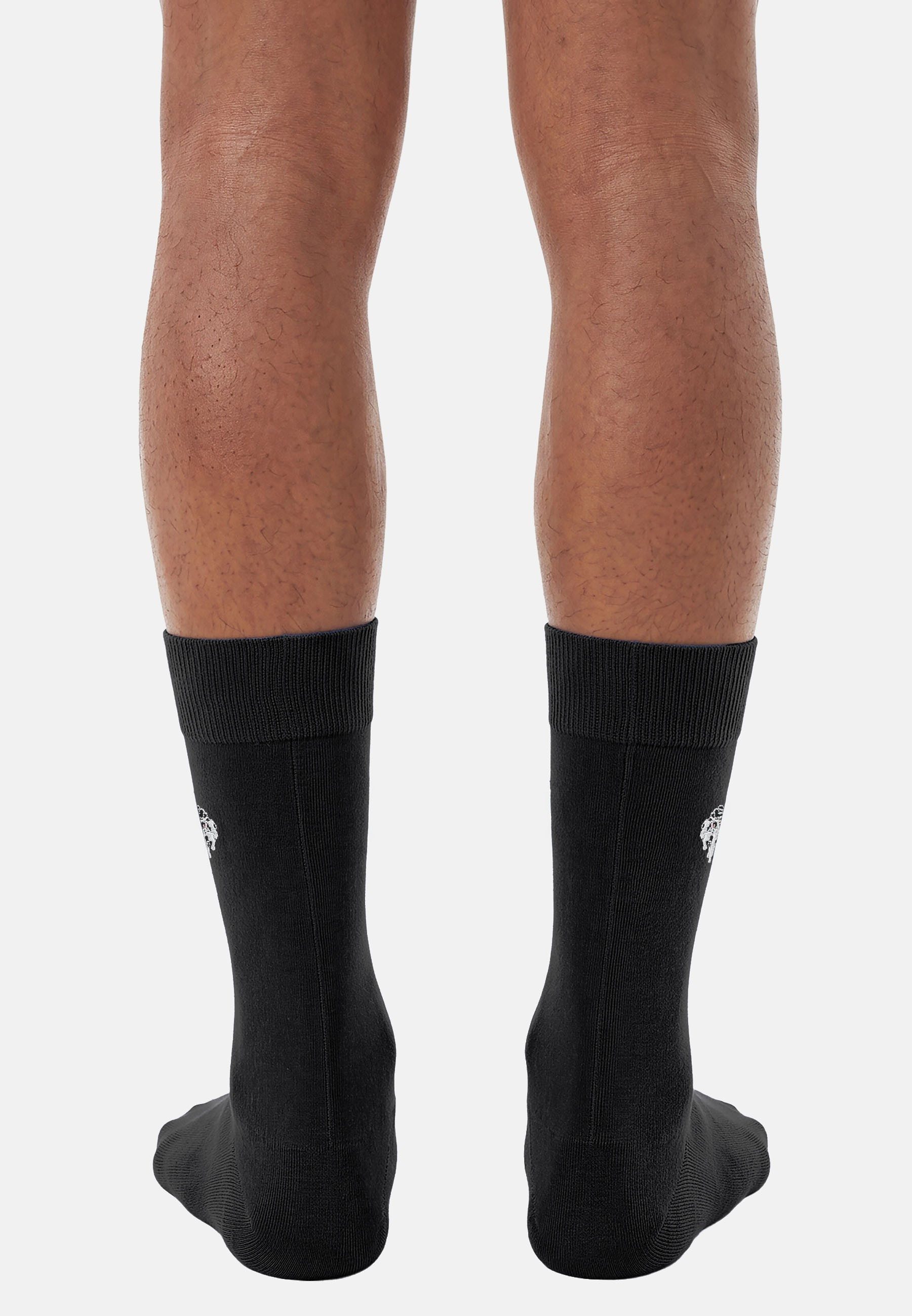 U.S. Polo Assn. Businesssocken USZaayn – Herren 6er Pack mit feiner Strickstruktur Eleganter Baumwollmix, atmungsaktiv und mit Komfortbündchen