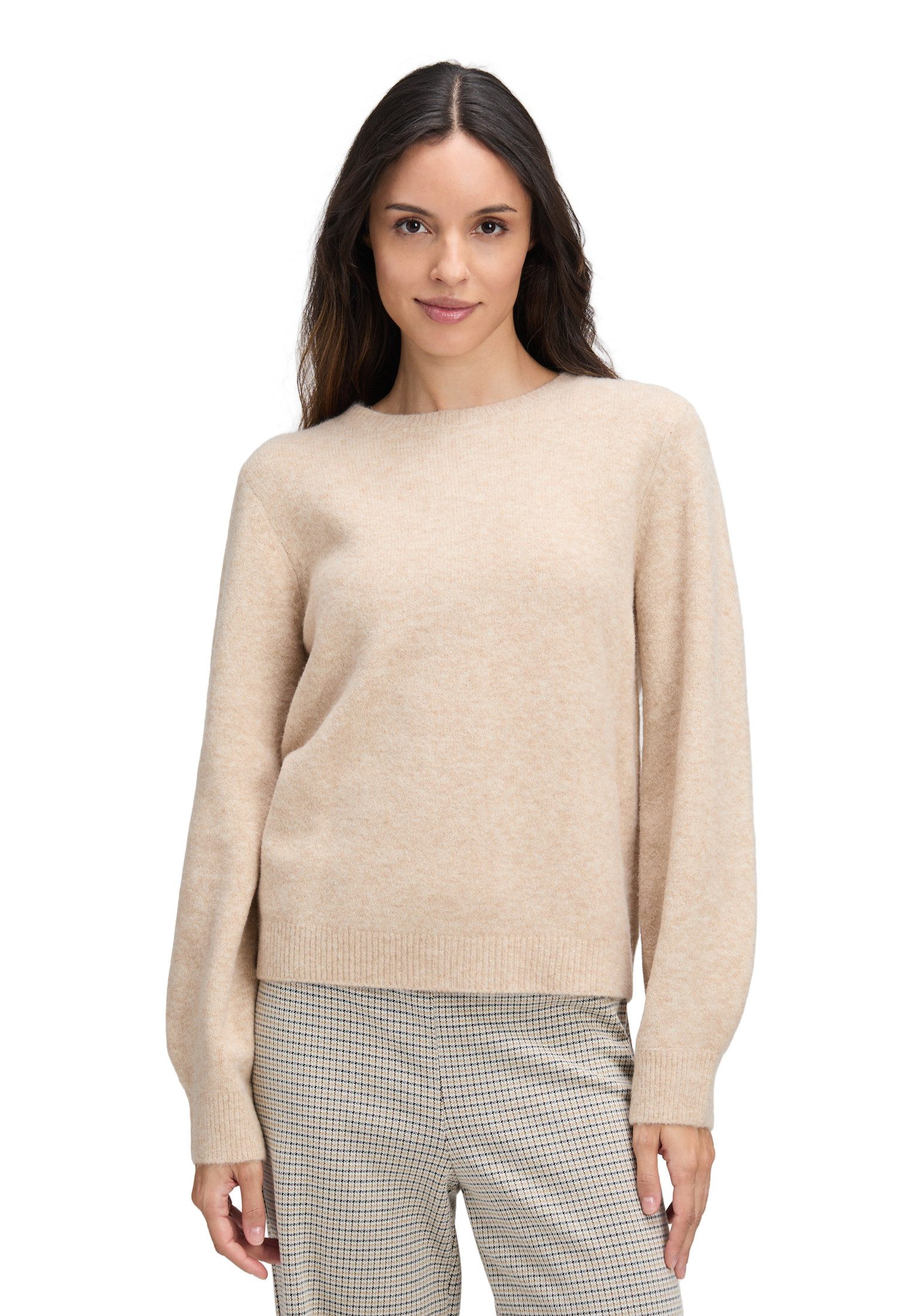 Cartoon Strickpullover Damen Strickpullover mit Rundhalsausschnitt (1-tlg) günstig online kaufen