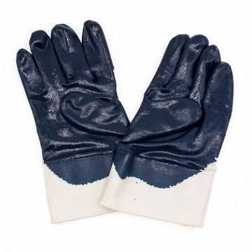 Arbeitshandschuhe Arbeitshandschuhe - K013 Größe 10 Nitril blau - Schnittschutzhandsch