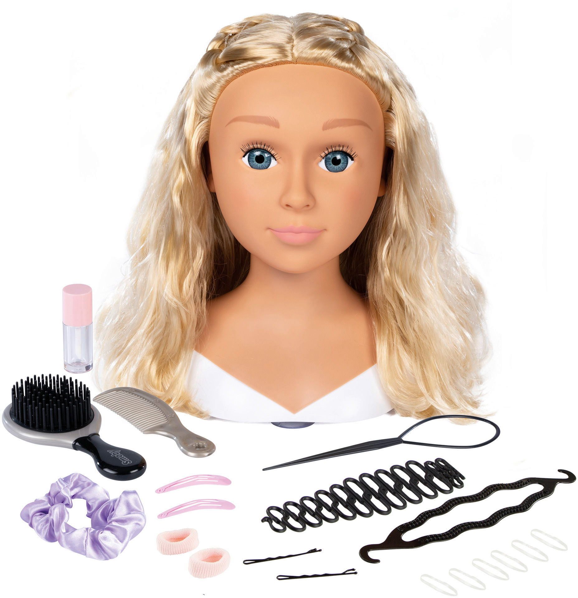 Smoby Spielwelt Smoby Spielwelten Kinderzimmer My Beauty Frisierkopf Blond 7600320317