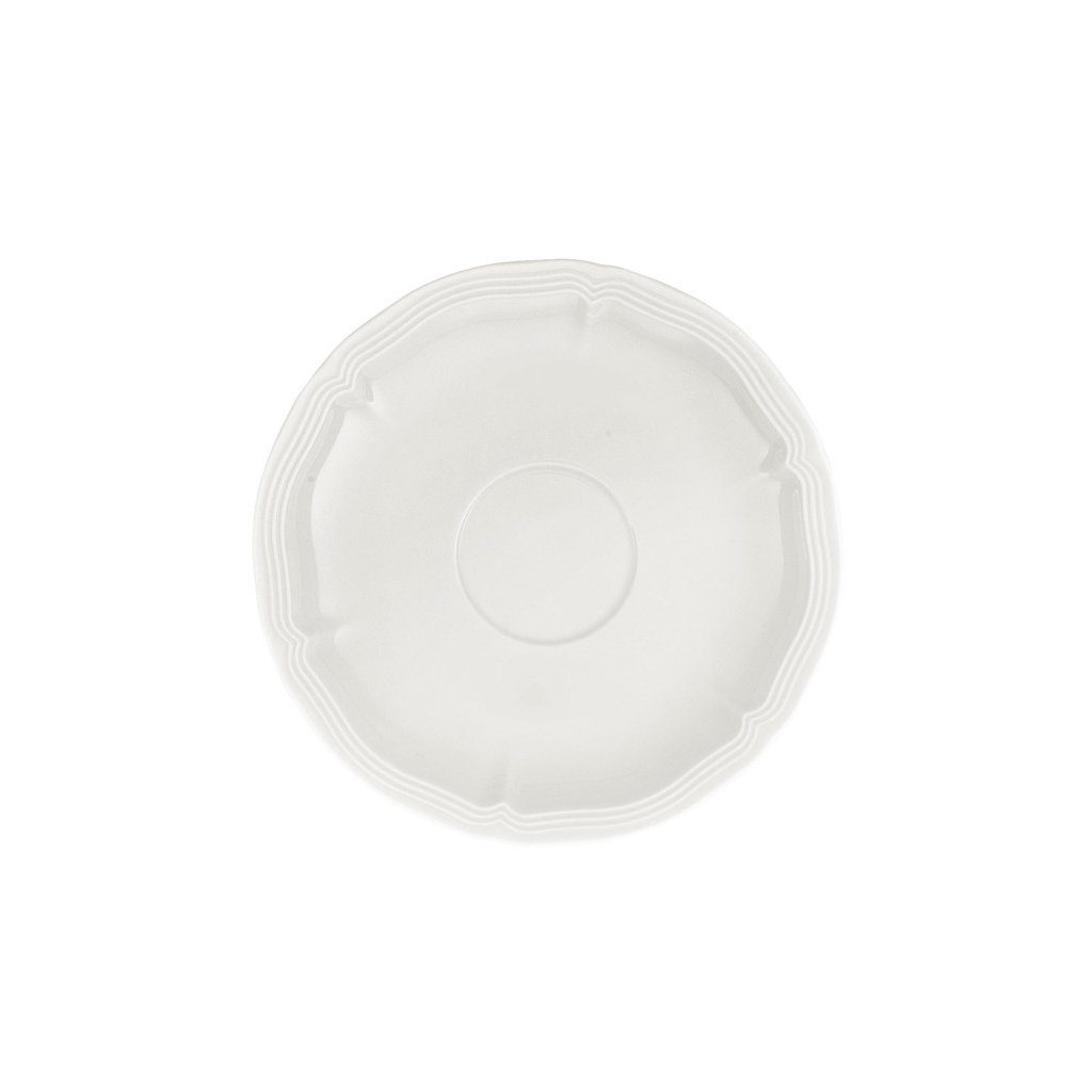 Villeroy & Boch Untertasse Manoir Kaffee-/Teeuntertasse 15cm, (1 St), Premium Porcelain, mikrow.- & spülm.sicher, Made in Germany