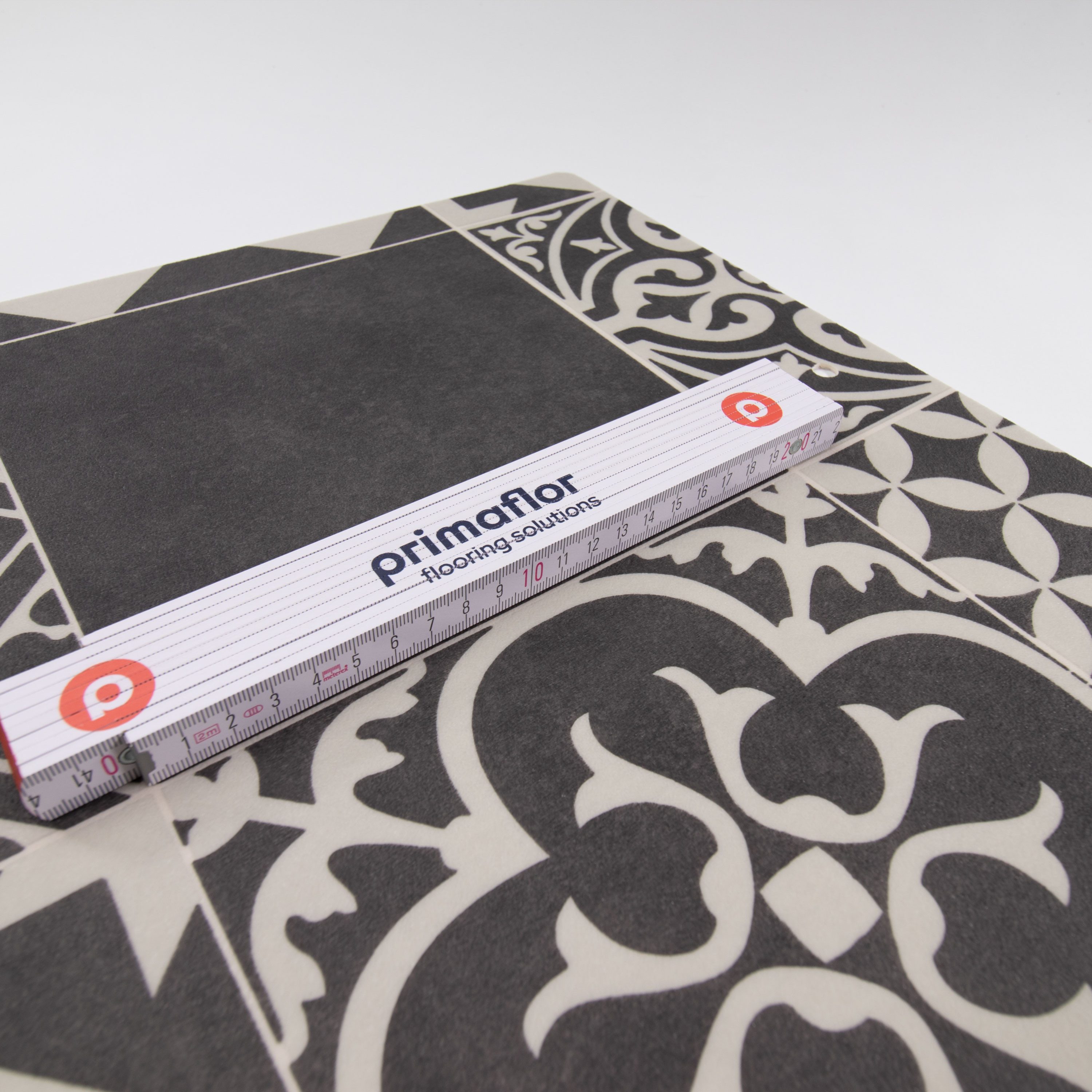Primaflor-Ideen in Textil Vinylboden CV Bodenbelag TURVO - Fliese Lissabon, Starke Nutzschicht