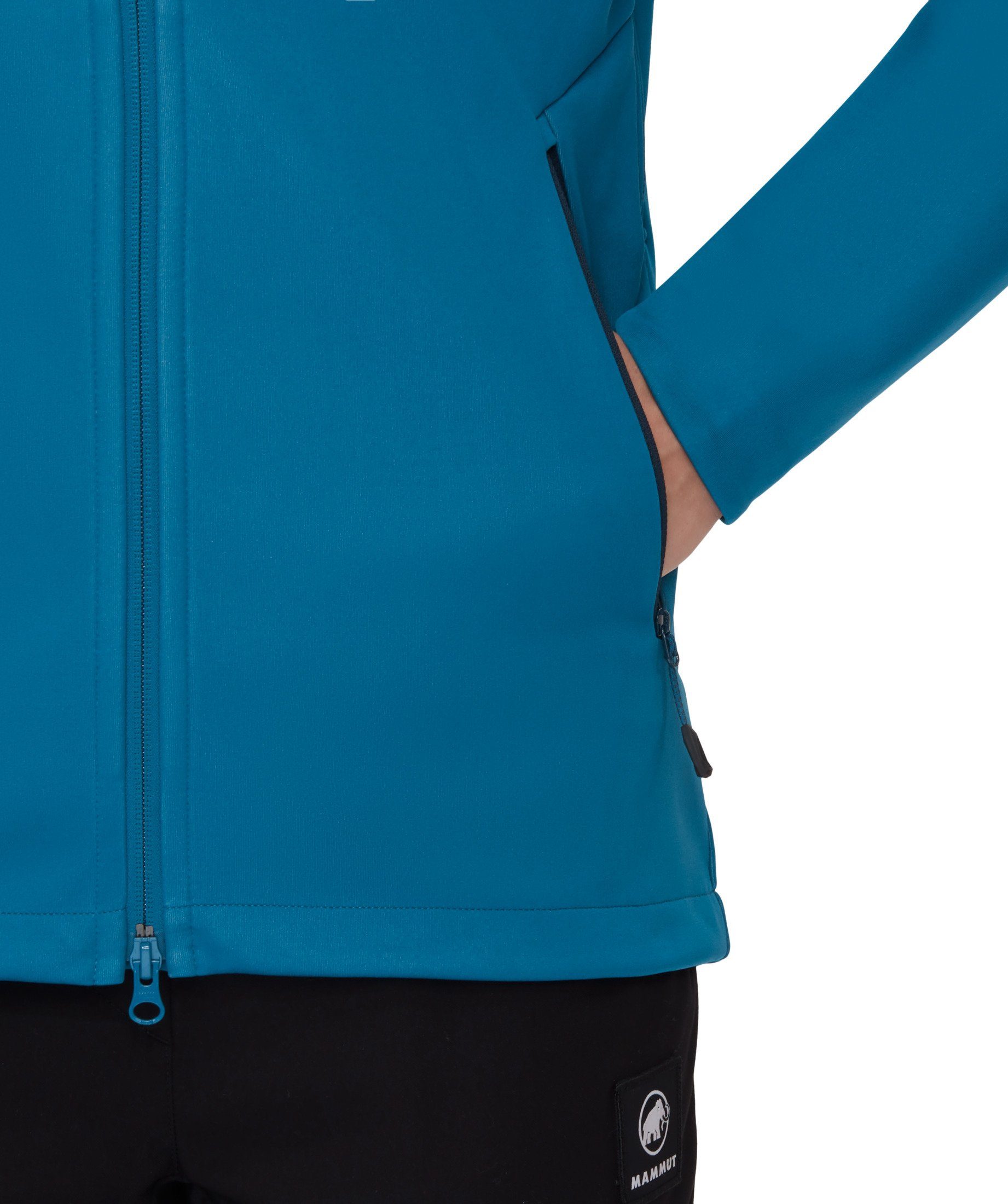 Softshelljacke VII Jacket deep ice Women SO Hooded Mammut Ultimate