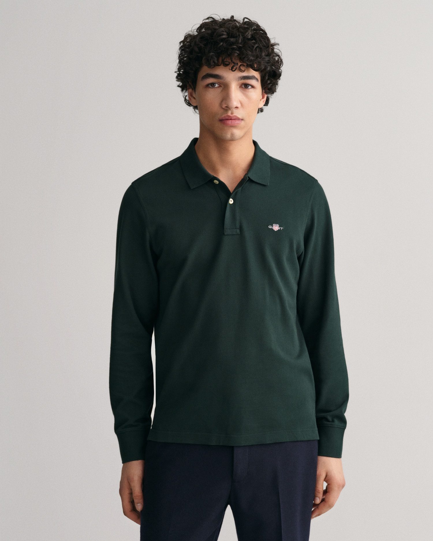 Gant Poloshirt REG SHIELD LS PIQUE günstig online kaufen