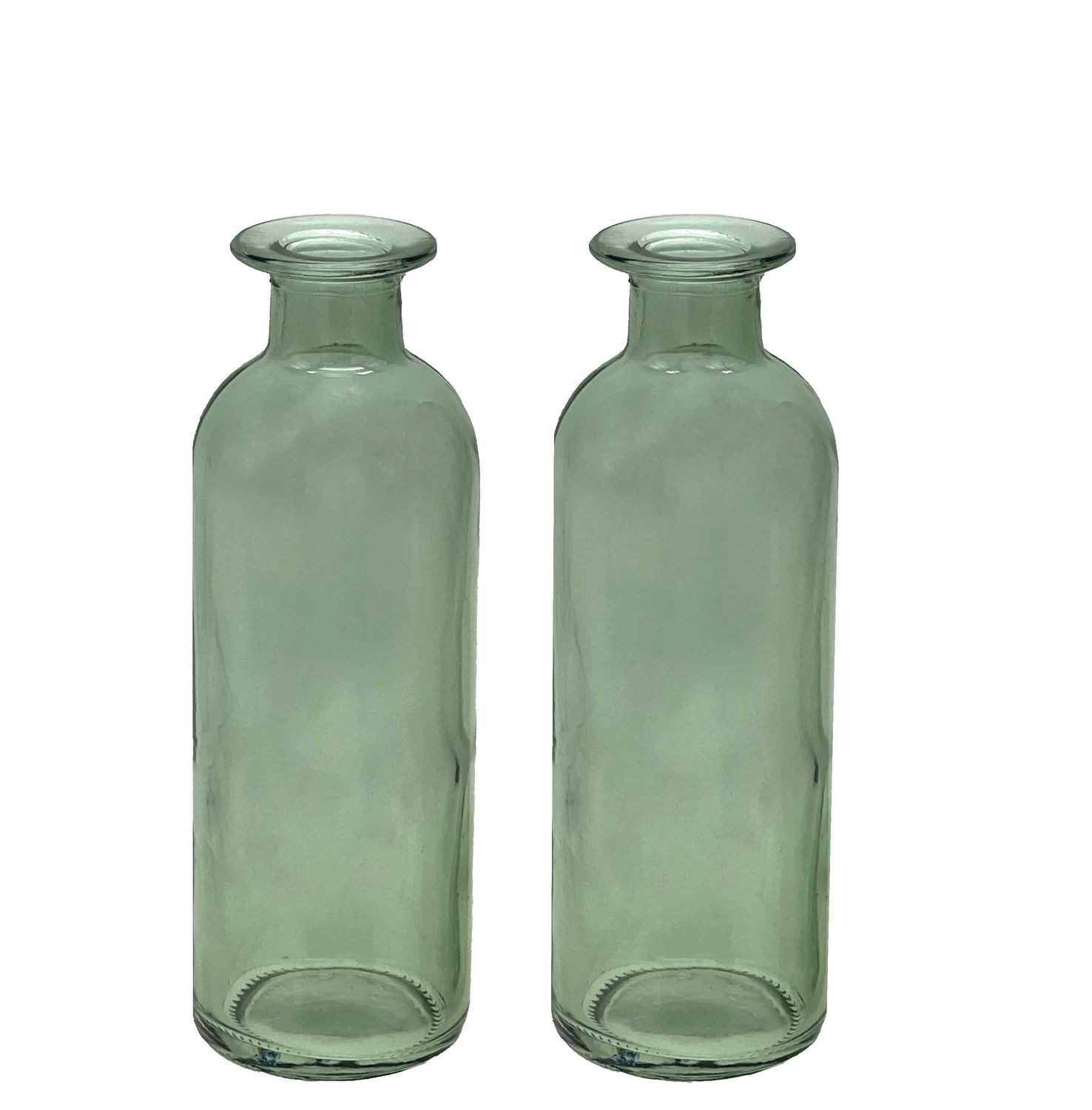ZauberDeko Dekovase Vase Grün Salbei Dunkelgrün günstig online kaufen