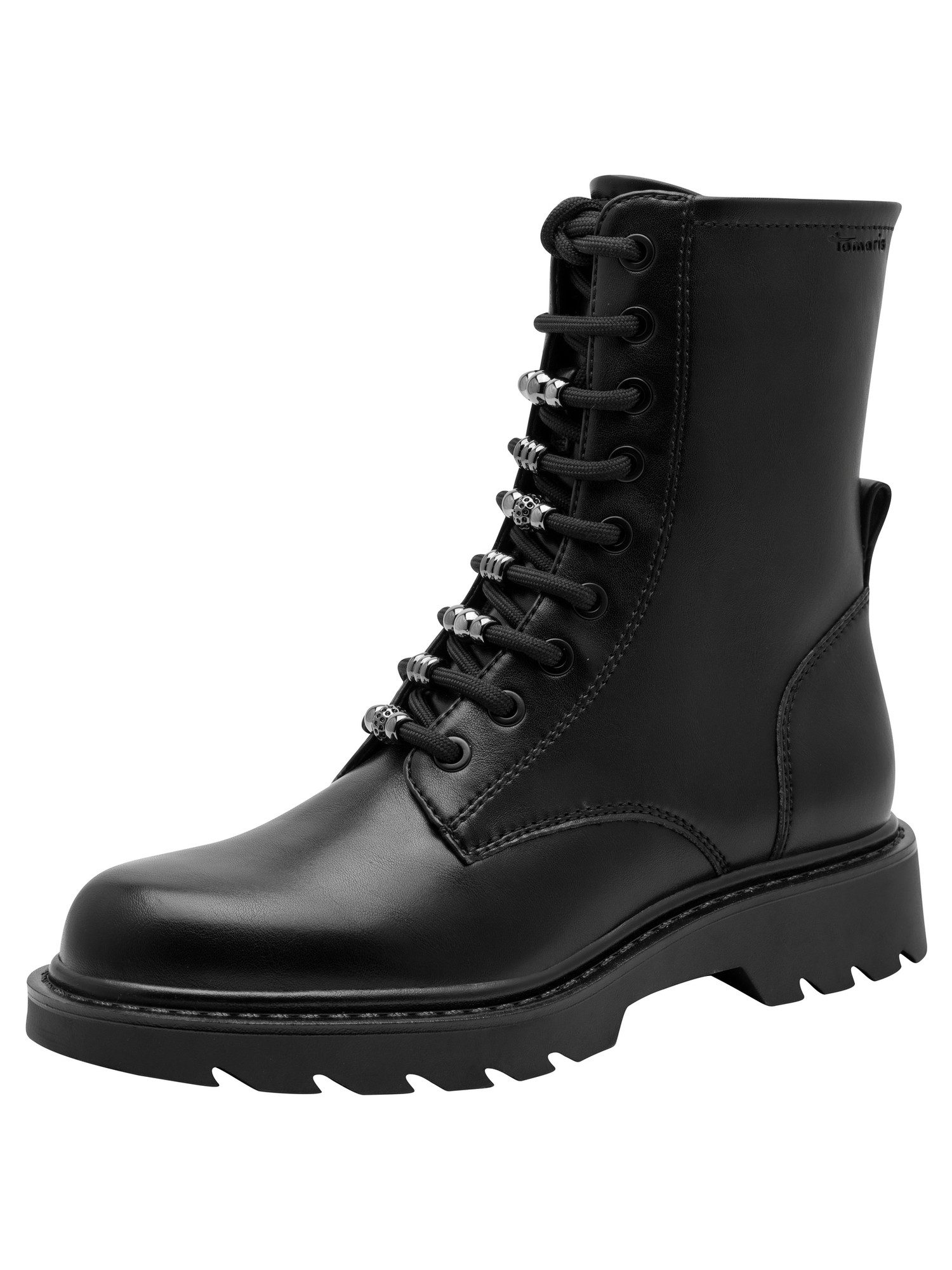 Tamaris TOUCH-IT mit Absatz kein Absatz 1-25256-47 Schnürstiefelette TOUCH-IT