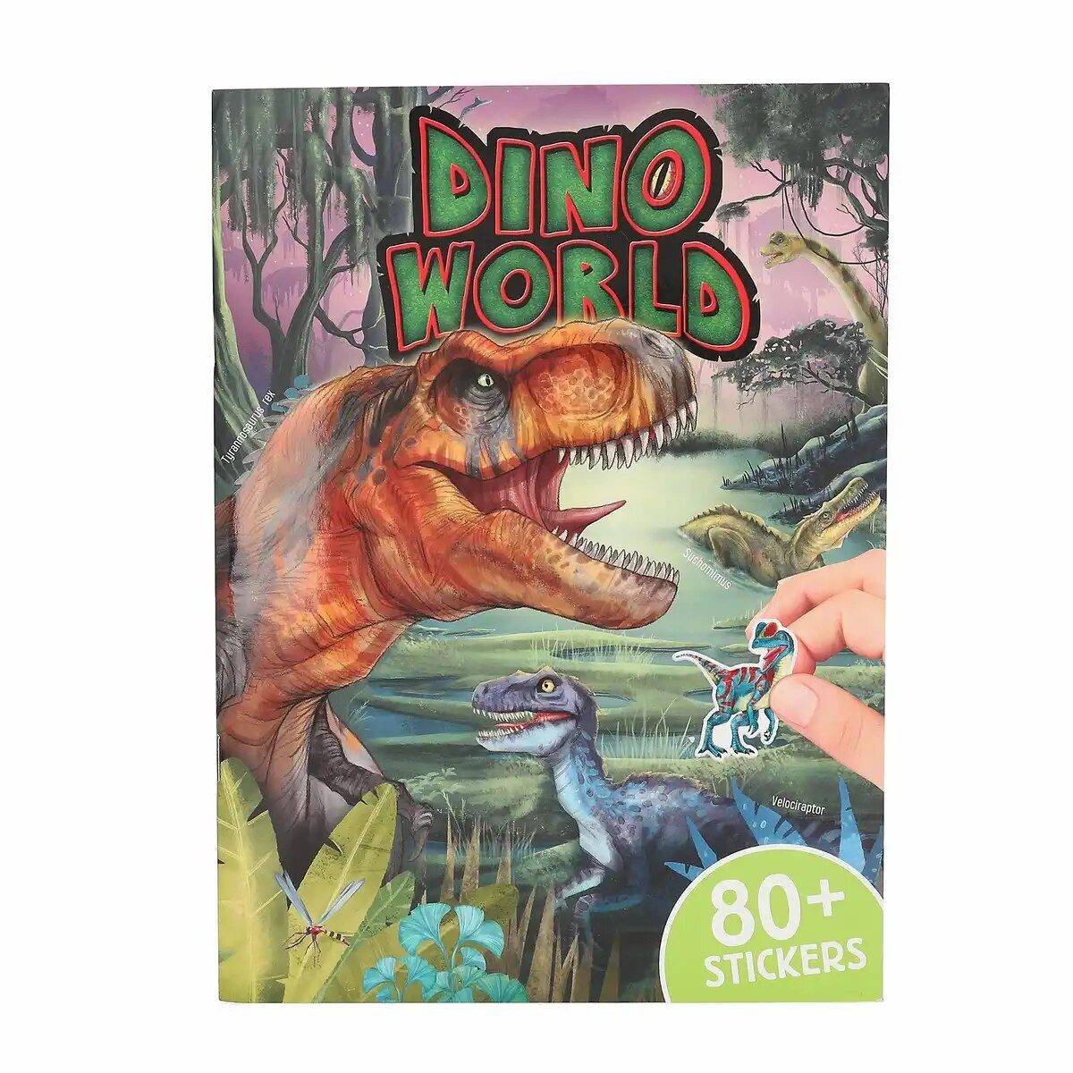 Dino World Stickerbuch DINO World Stickerbuch mit Puffy Stickern