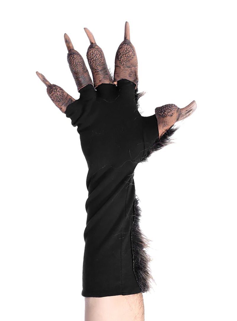 Zagone Studios Kostüm Werwolfhände, Beeindruckendes Zubehör für Euer Werwolf Kostüm