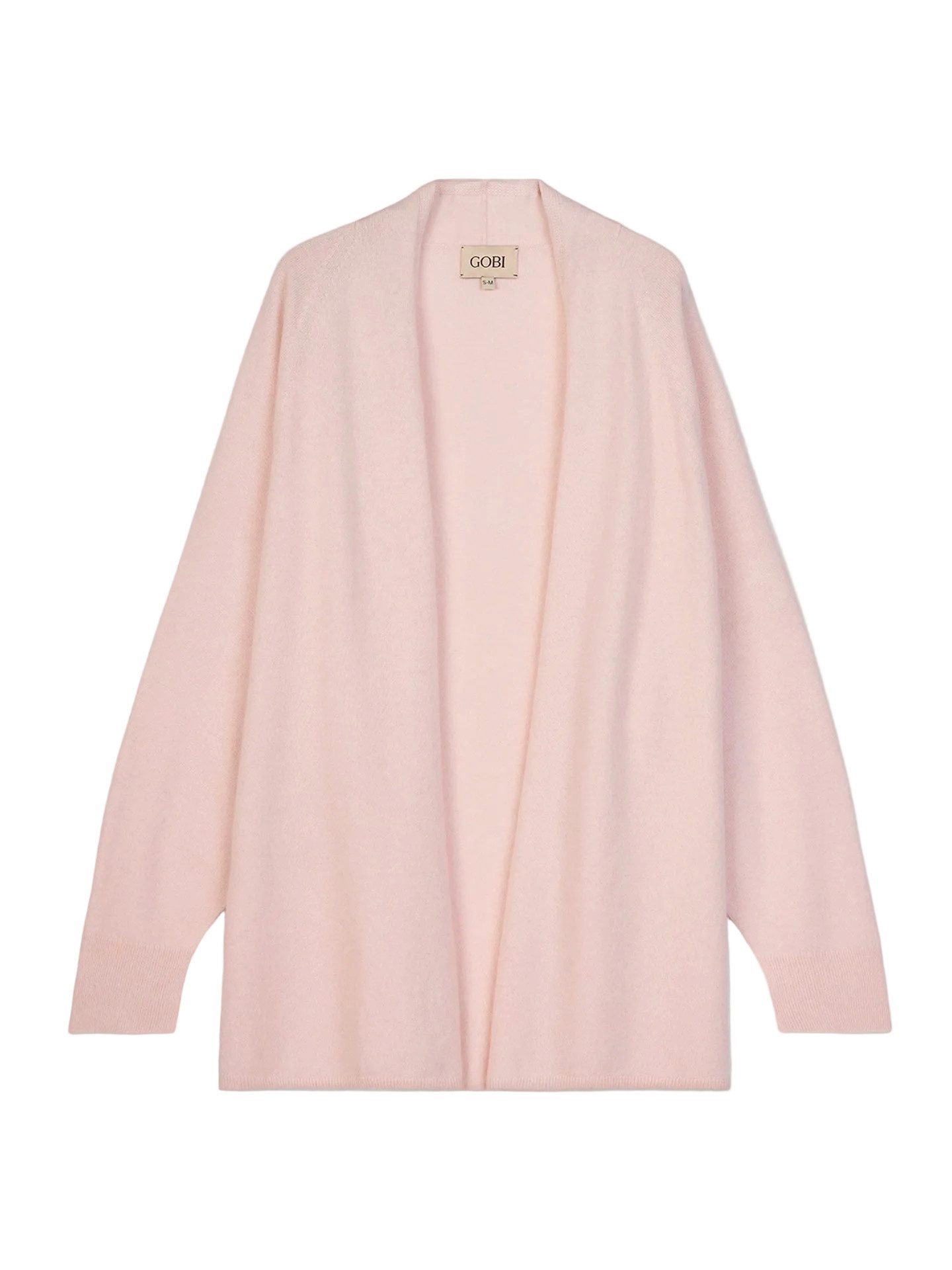 GOBI Cashmere Cardigan Offene Kaschmir-Strikjacke