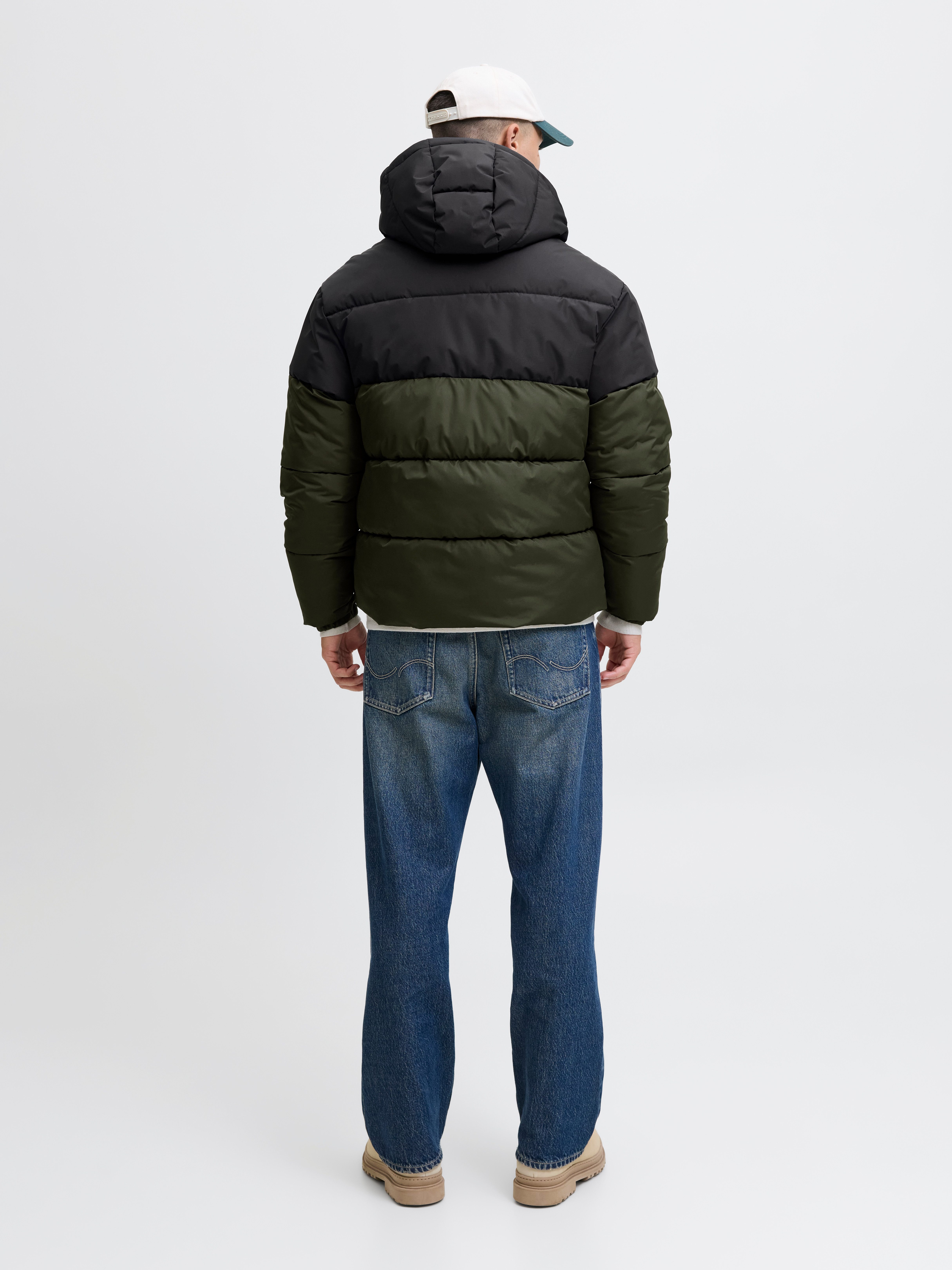 Jack & Jones Steppjacke JJMAZE PUFFER HOOD