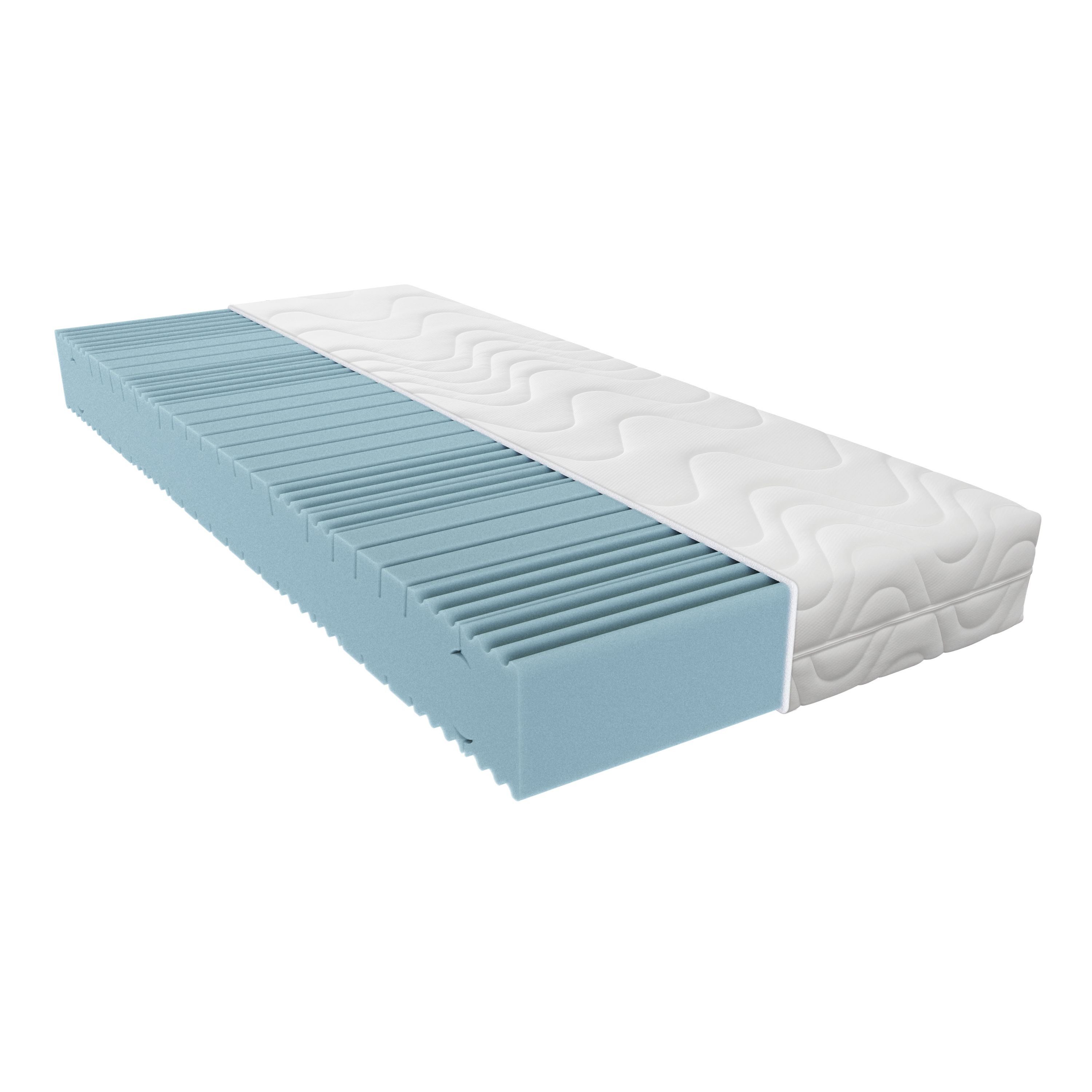 Kaltschaummatratze BeMeo Kaltschaum ideale Allrounder-Matratze für Single- und Ehebetten, BeMeo, 21 cm hoch, 100 TAGE PROBESCHLAFEN, 100% Made in Germany 80x200, Versand 0€