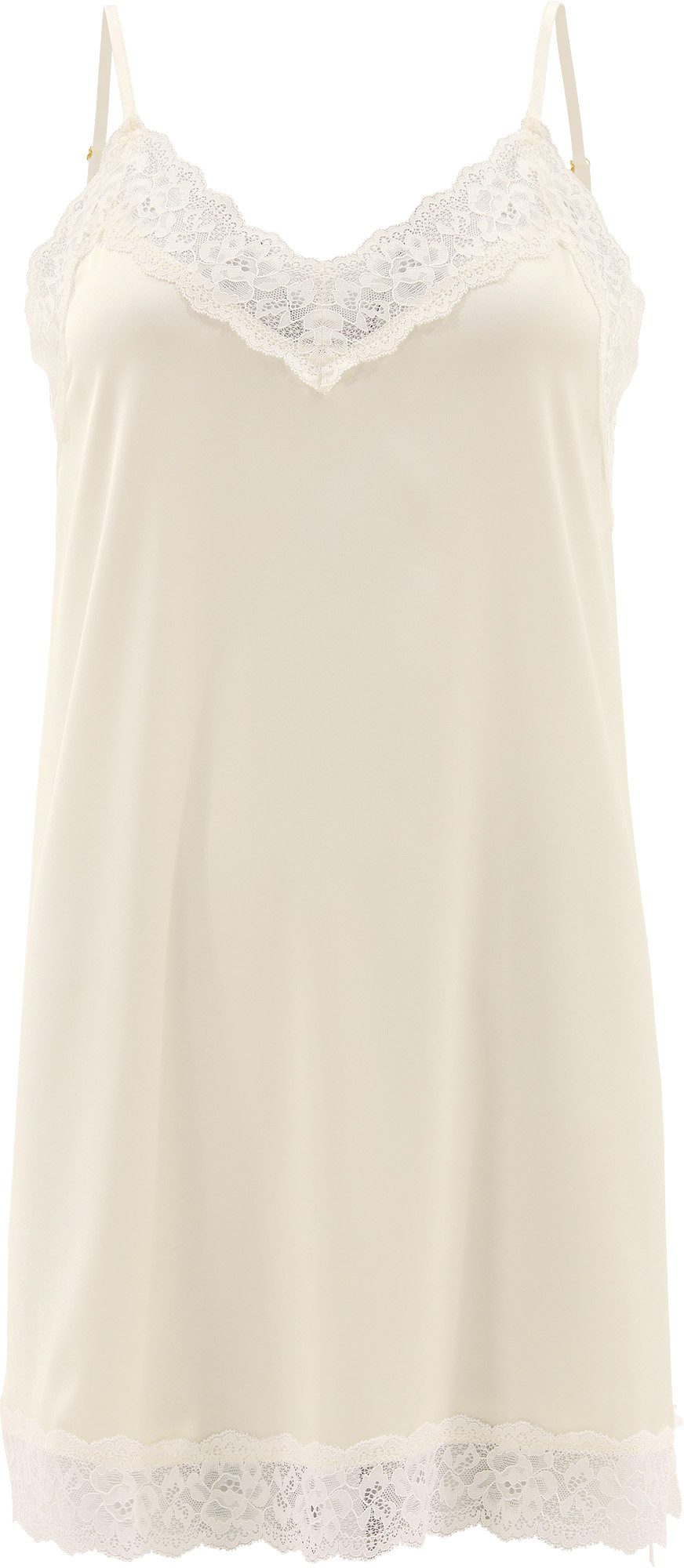 Erwin Müller Nachthemd Damen-Nachthemd Satin Uni