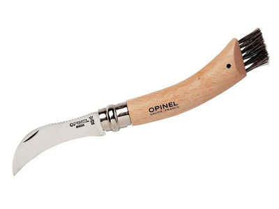 Opinel Taschenmesser »Pilzmesser mit Wildschweinborsten Buche rostfrei«, (1 St)