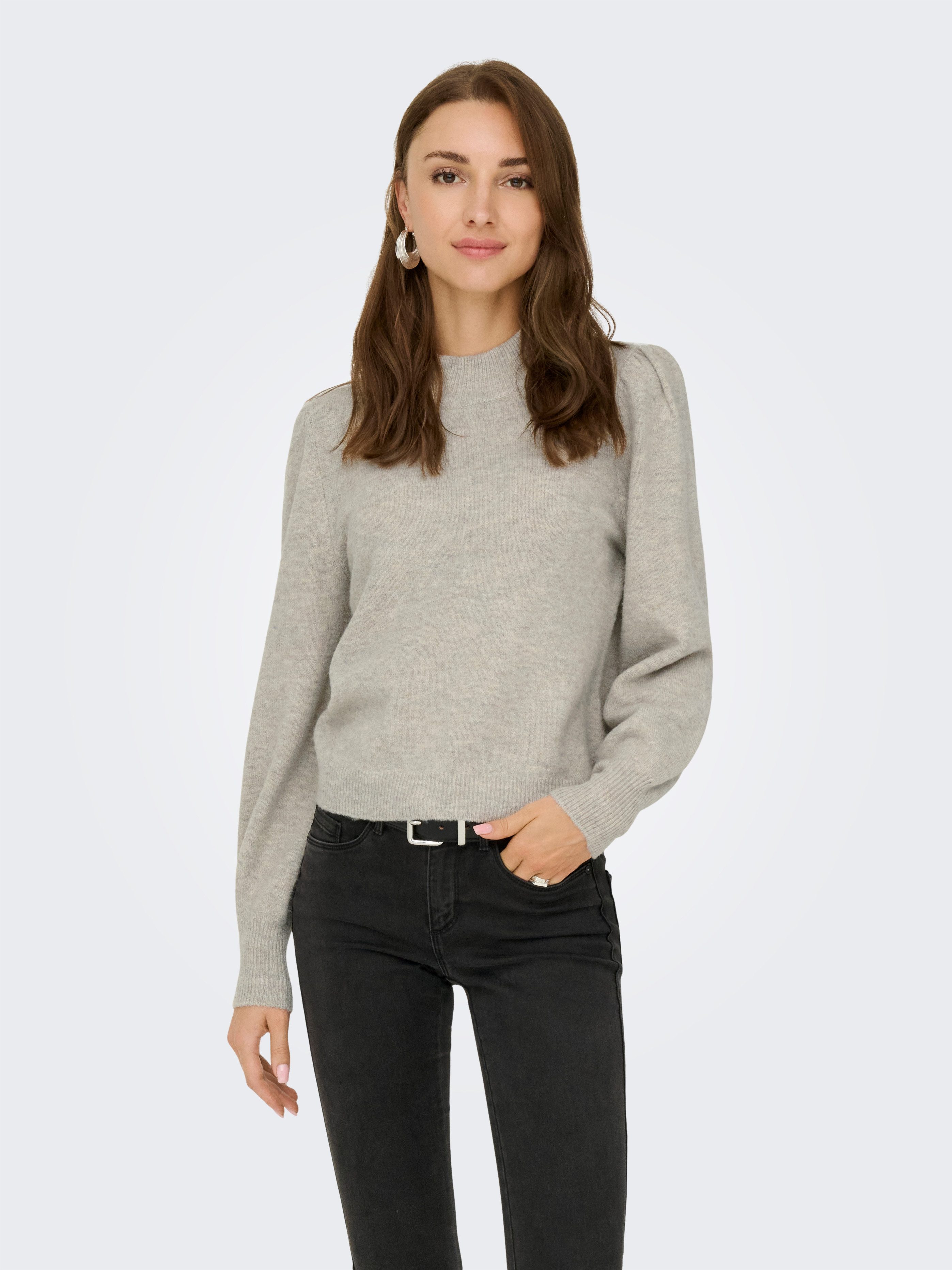 JDY Stehkragenpullover JDYRUE LIFE L/S PULLOVER KNT NOOS günstig online kaufen