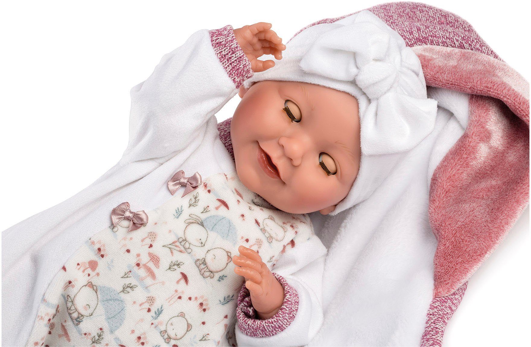 Llorens Babypuppe Heidi, 42 cm, mit Schlafaugen