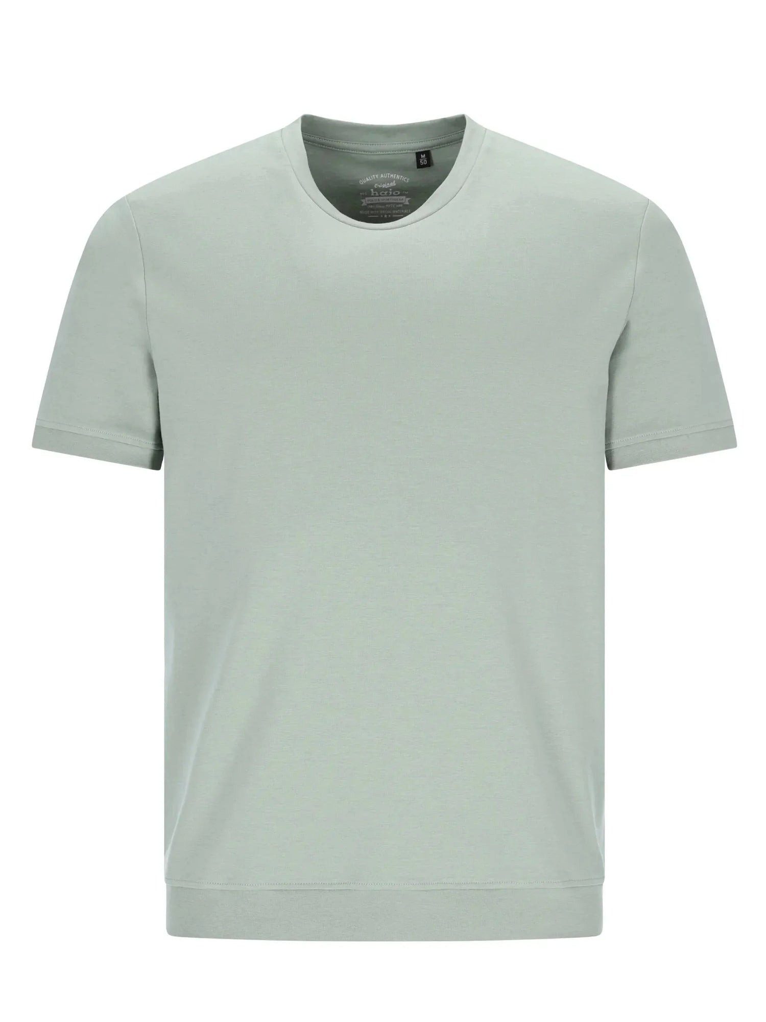 Hajo T-Shirt T-Shirt im Blousonstyle unifarben in reiner Baumwolle