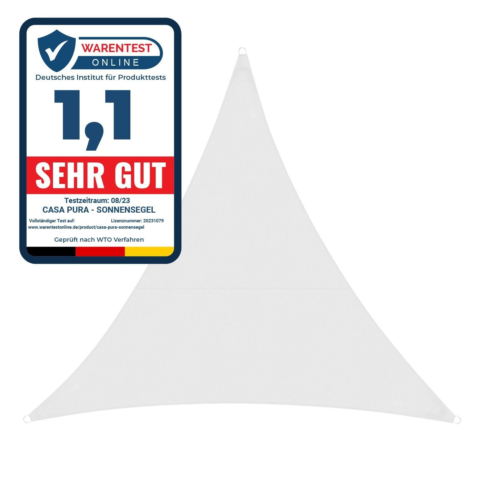 Karat Sonnensegel, wetterfest günstig online kaufen