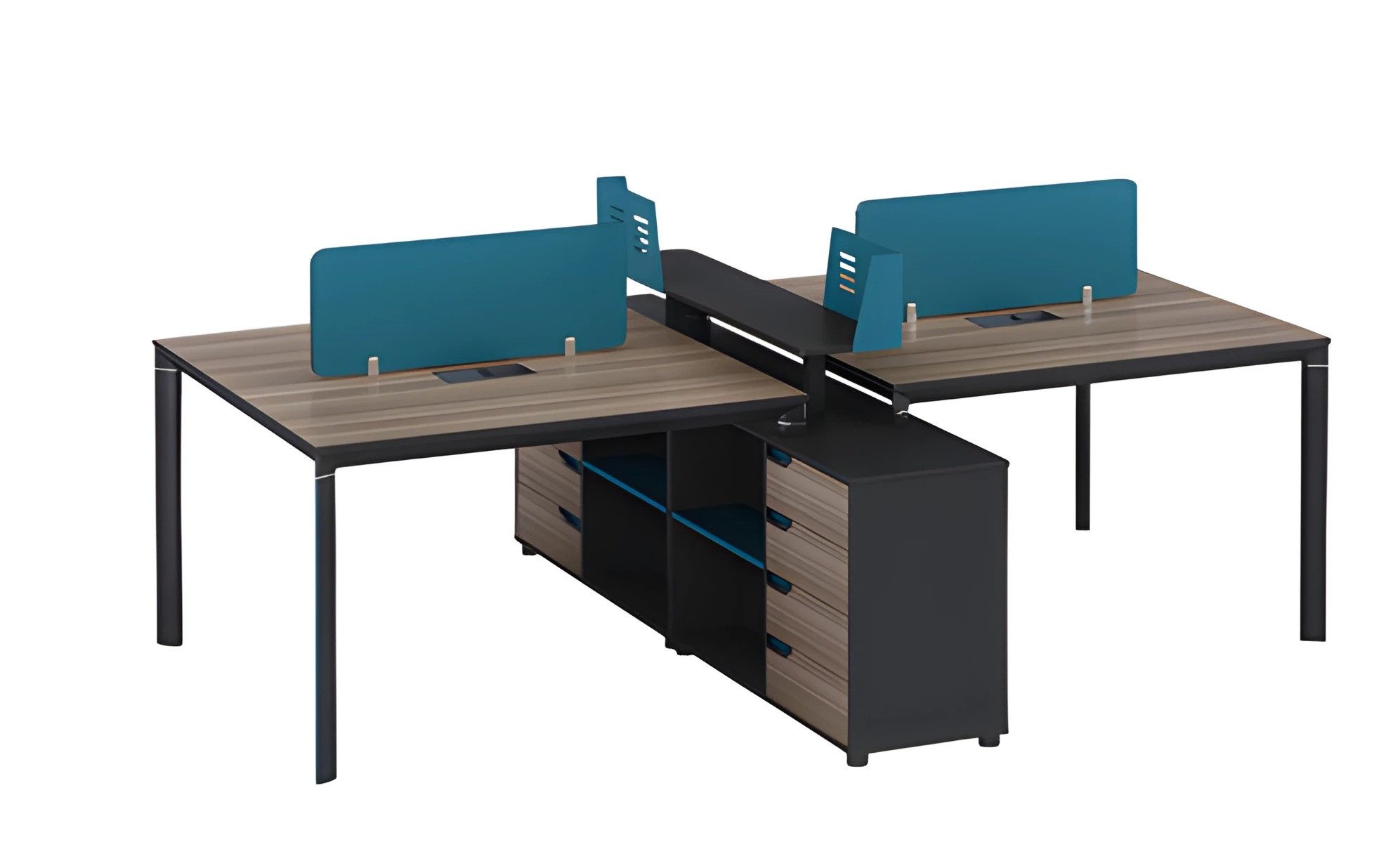 JVmoebel Schreibtisch Gemeinschaftstisch für effektive Teamarbeit, modernes Design (1 Tisch), Made in Europe