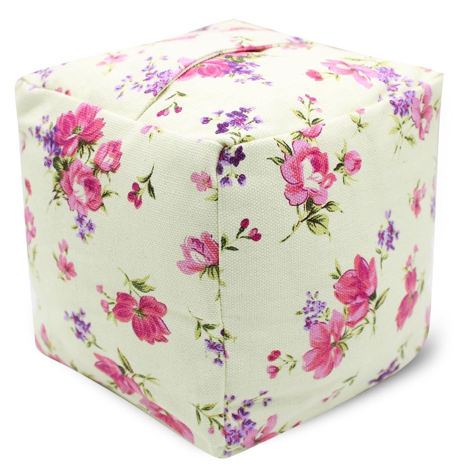 LuxusKollektion Türstopper Gewichteter Türstopper Blumen rosa