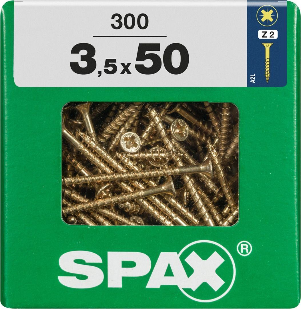 SPAX Holzbauschraube Spax Universalschrauben 3.5 x 50 mm PZ 2 - 300