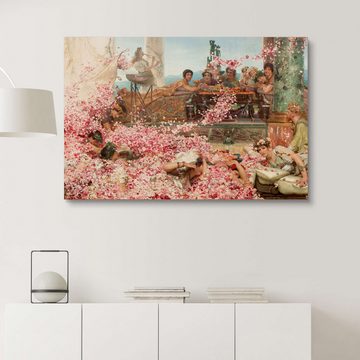 Posterlounge Holzbild Lawrence Alma-Tadema, Die Rosen des Heliogabalus, Malerei