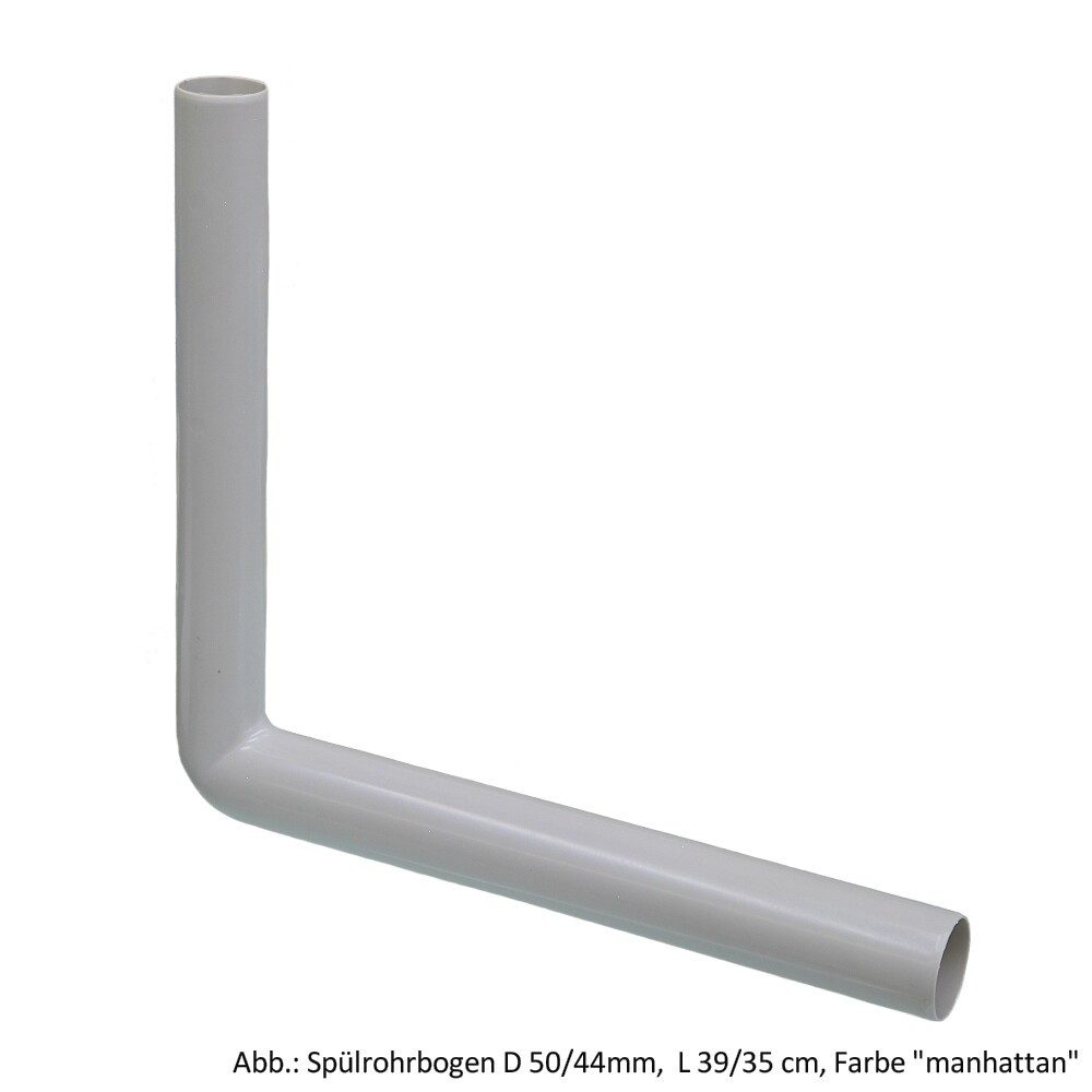 SANIT Unterputz-Spülkasten Spülrohrbogen D 50/44mm L 39/35 cm, manhattan