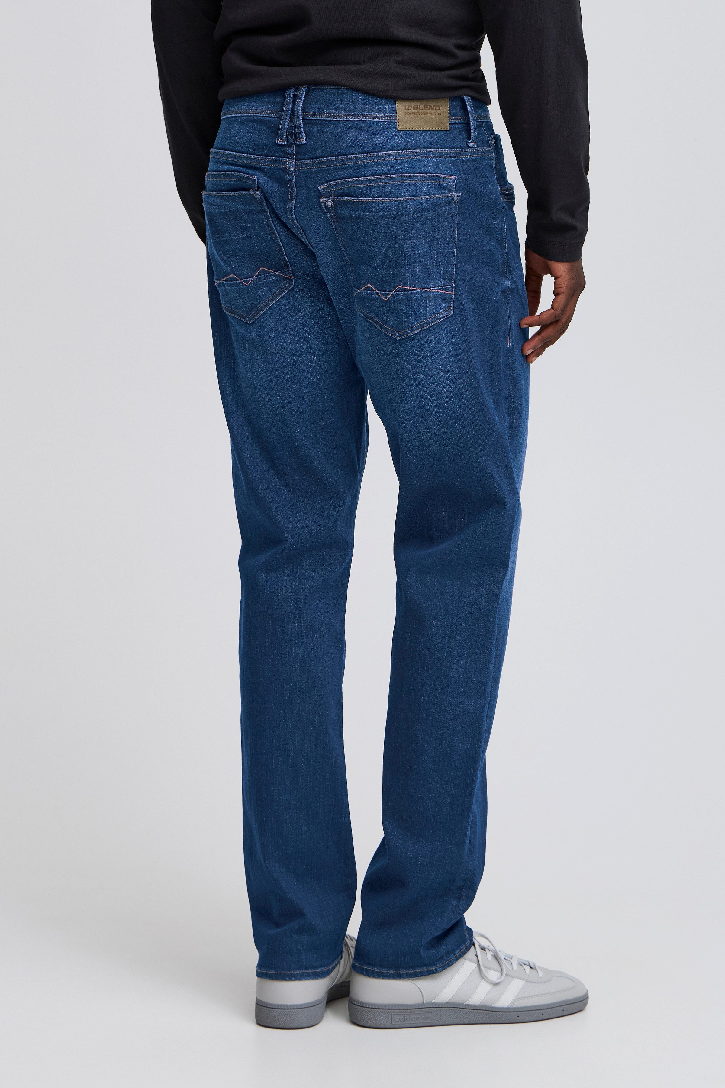 Blend Regular-fit-Jeans BHBLIZZARD-NOOS aus Baumwollmischung, mit Baumwolle und Elasthan, pflegeleicht – Bild 2 von 5